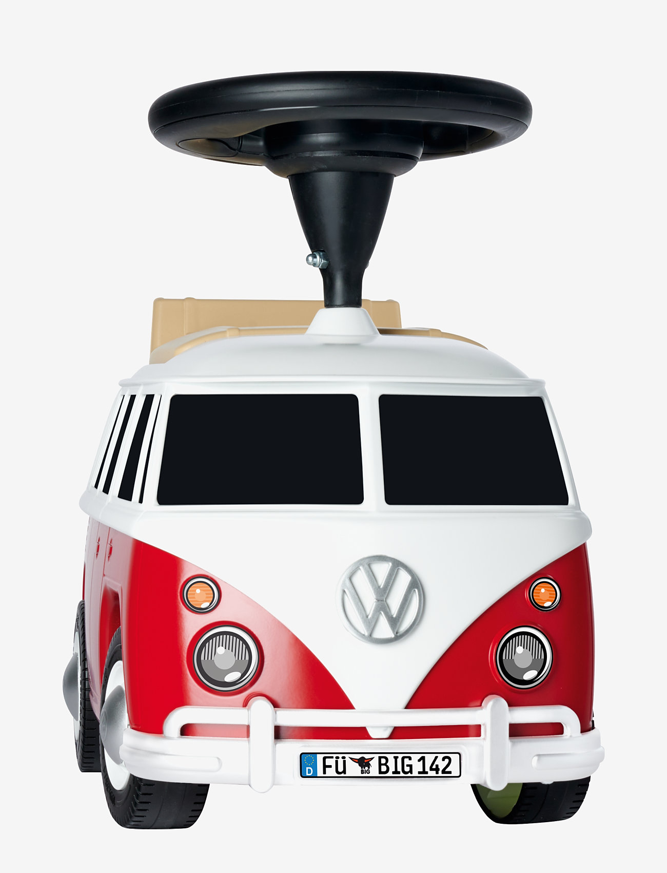 BIG - BIG Bobby Car Baby VW T1 - ride on toys - red - 4