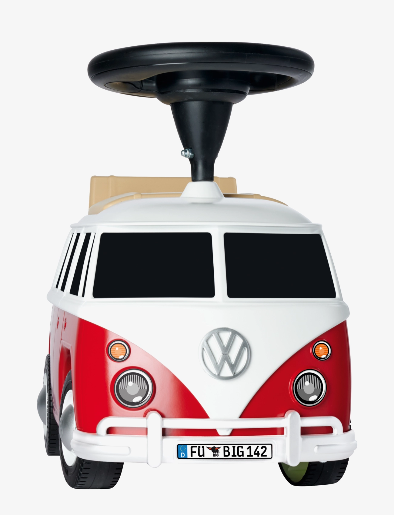 BIG - BIG Bobby Car Baby VW T1 - pealistutavad mänguasjad - red - 4