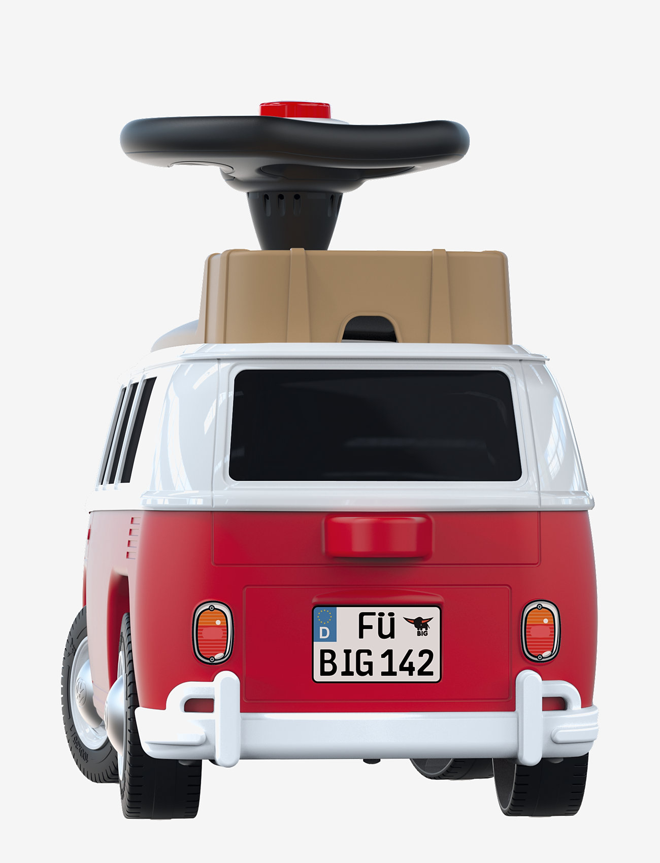 BIG - BIG Bobby Car Baby VW T1 - ride on toys - red - 5