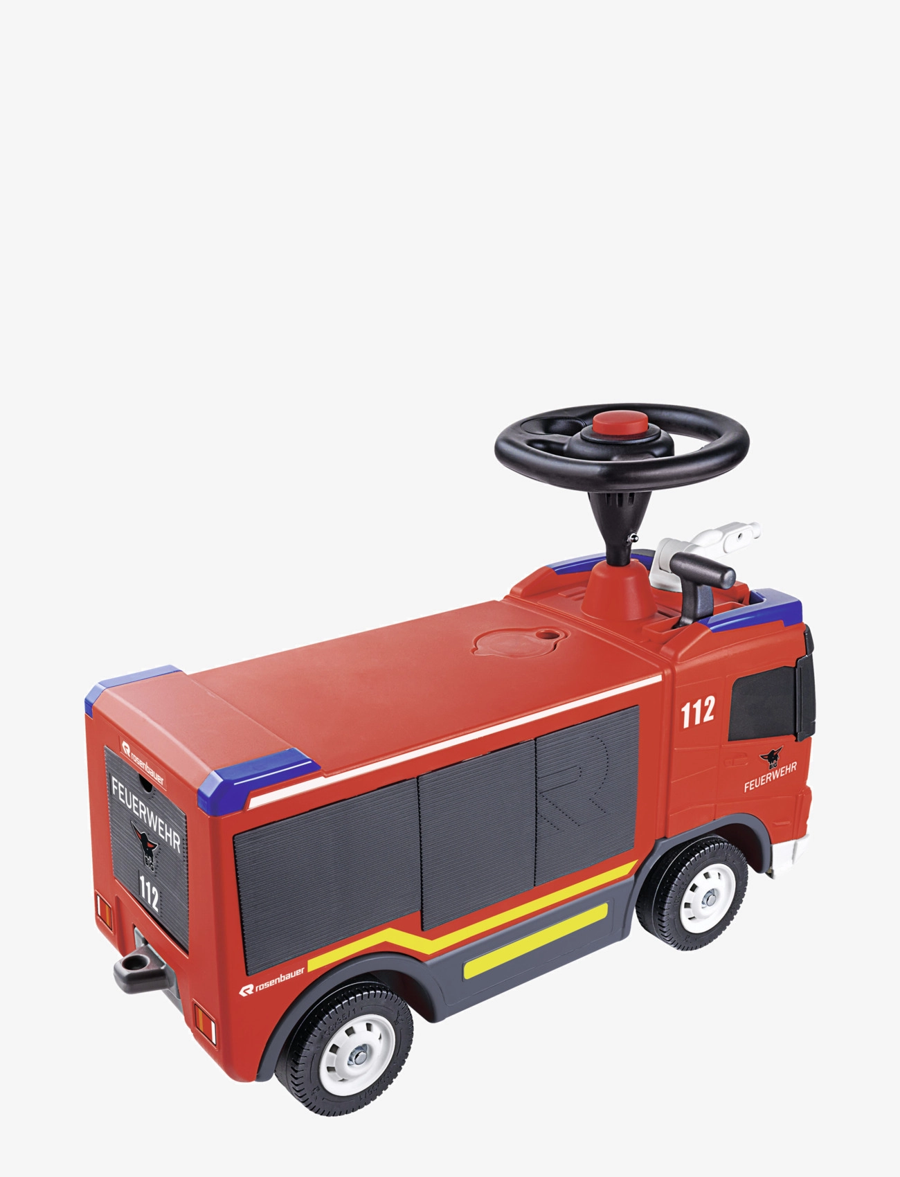 BIG - BIG Ride-on Brandbil - red - 3