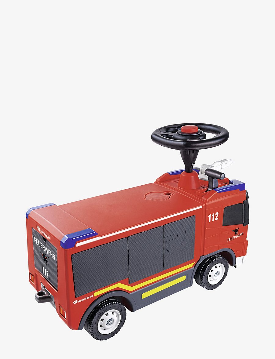 BIG - BIG Ride-on Brandbil - red - 4