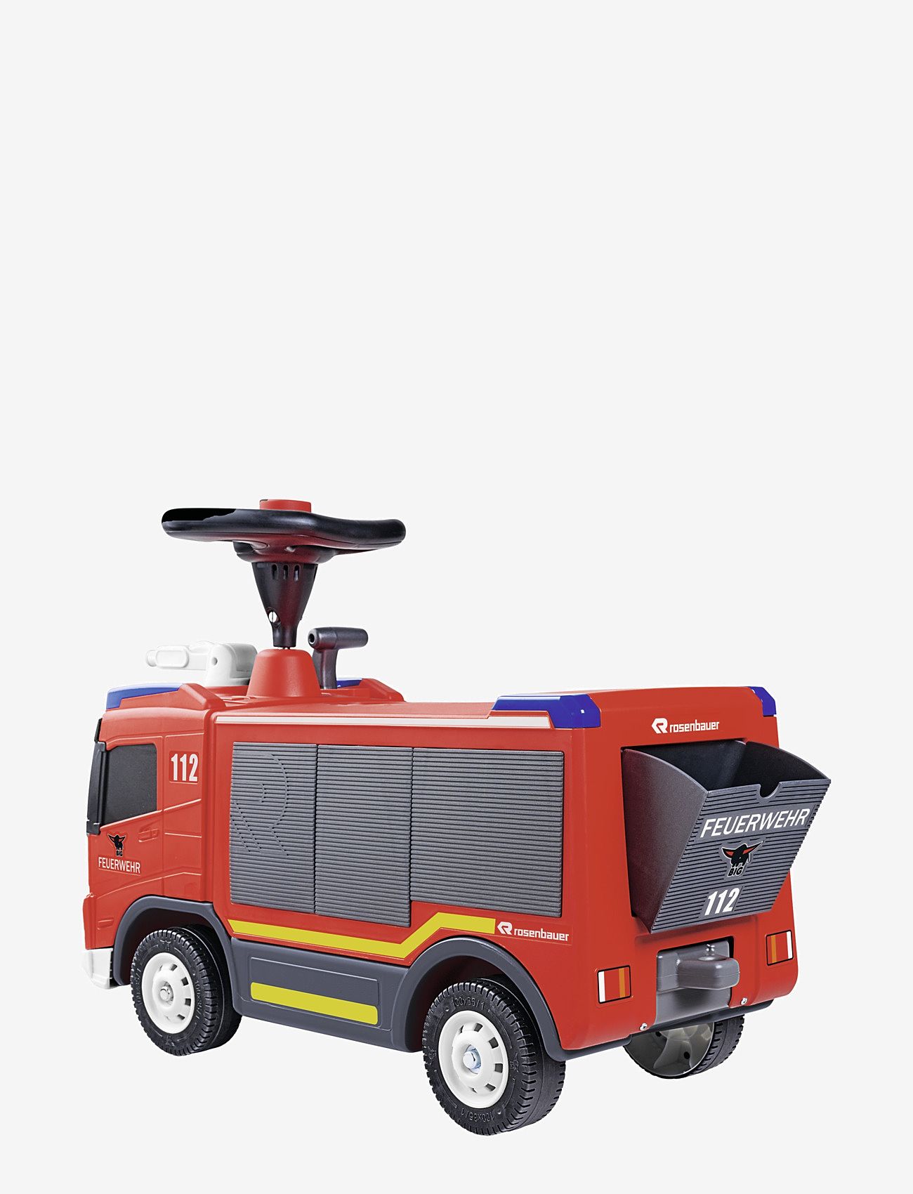 BIG - BIG Ride-on Brandbil - gåbilar - red - 5