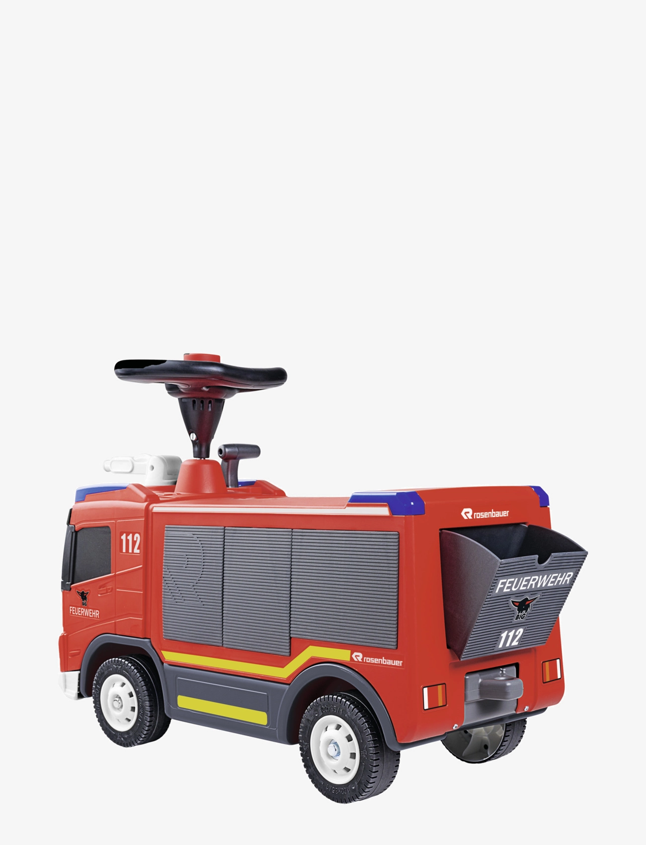 BIG - BIG Ride-on Brandbil - red - 4