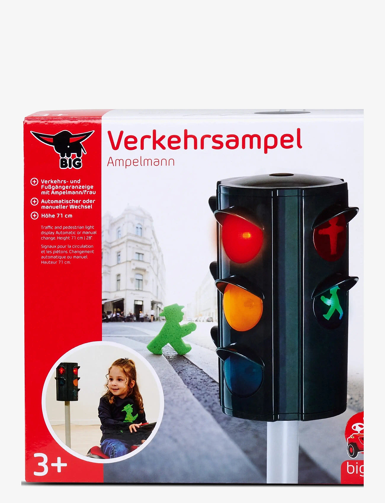 BIG - BIG Bobby Car Traffic Lights - rejse - multi coloured - 3