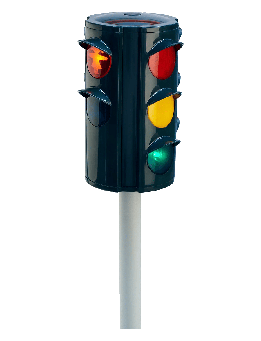 BIG - BIG Bobby Car Traffic Lights - reisitarvikud - multi coloured - 4
