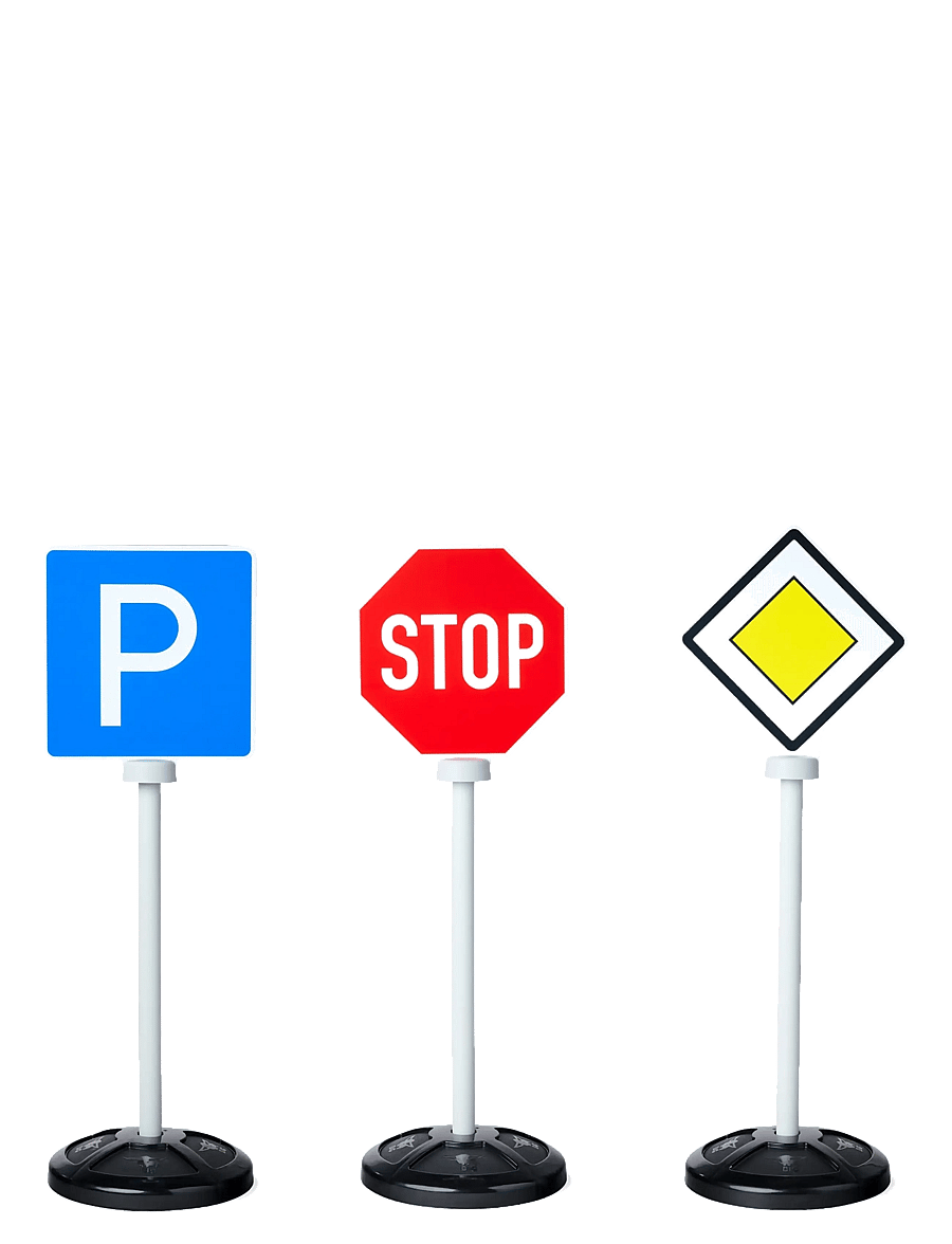 BIG - BIG Bobby Car Traffic Signs - reisen - multi coloured - 1