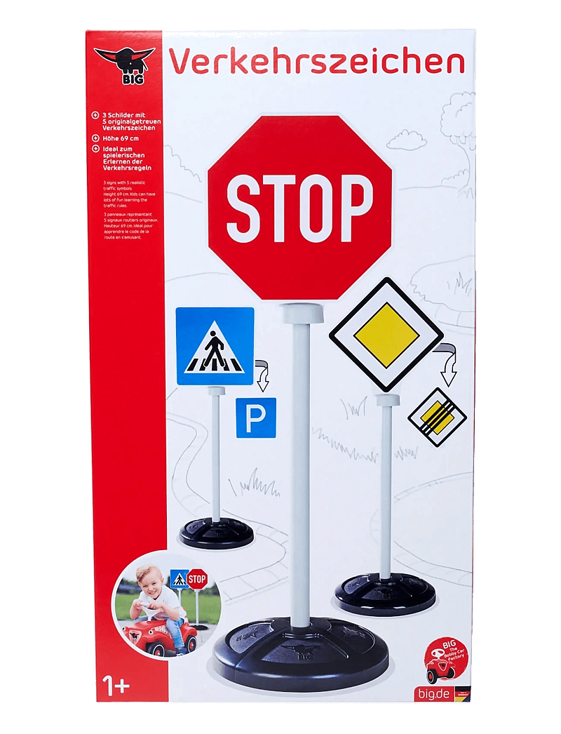 BIG - BIG Bobby Car Traffic Signs - reisimine - multi coloured - 2
