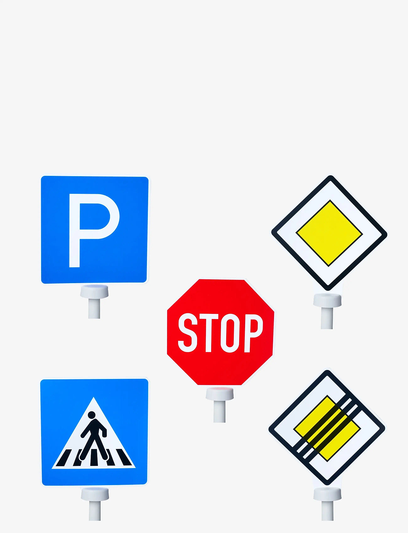 BIG - BIG Bobby Car Traffic Signs - rejse - multi coloured - 3