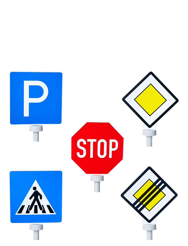 BIG - BIG Bobby Car Traffic Signs - reisimine - multi coloured - 3