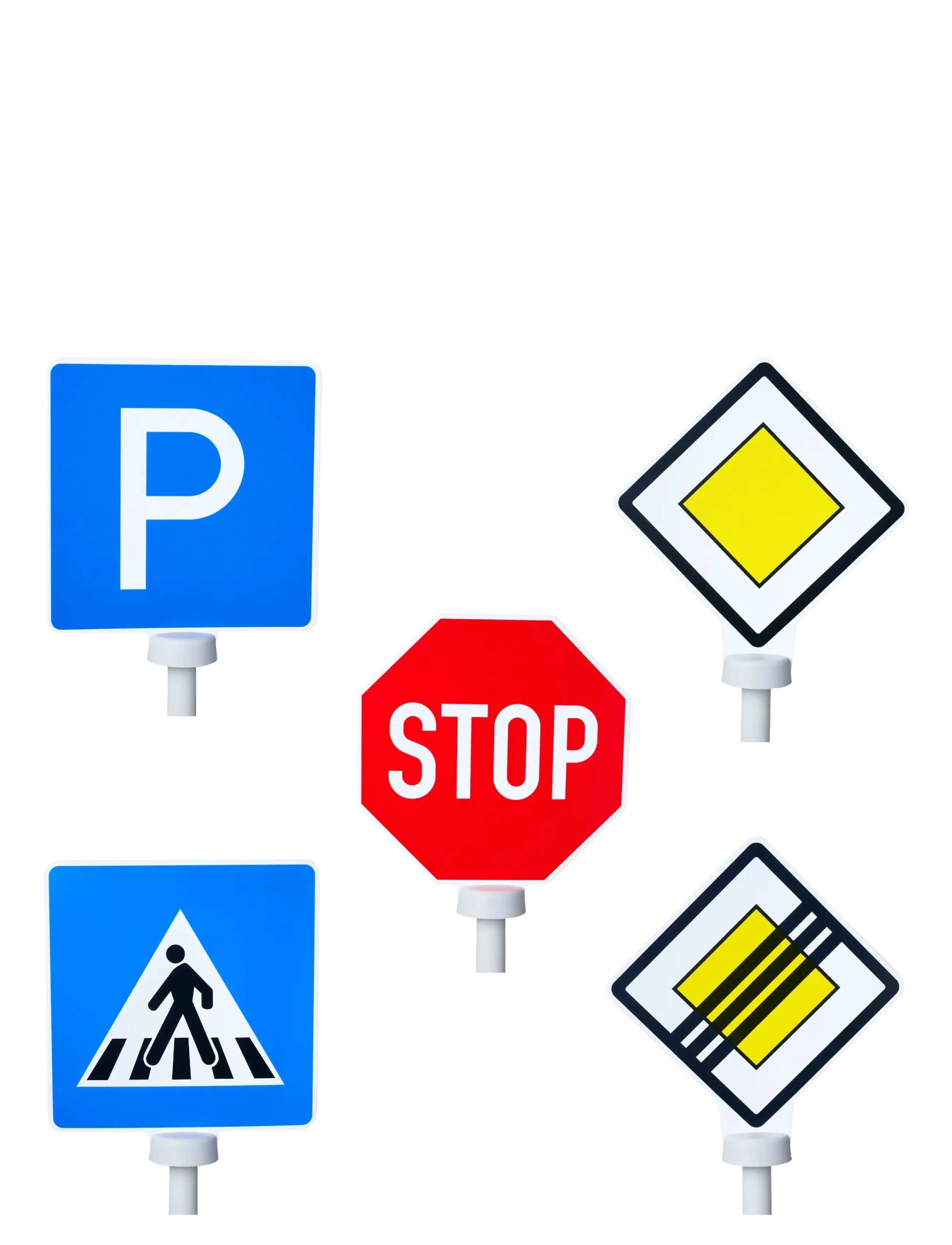 BIG - BIG Bobby Car Traffic Signs - travel - multi coloured - 3