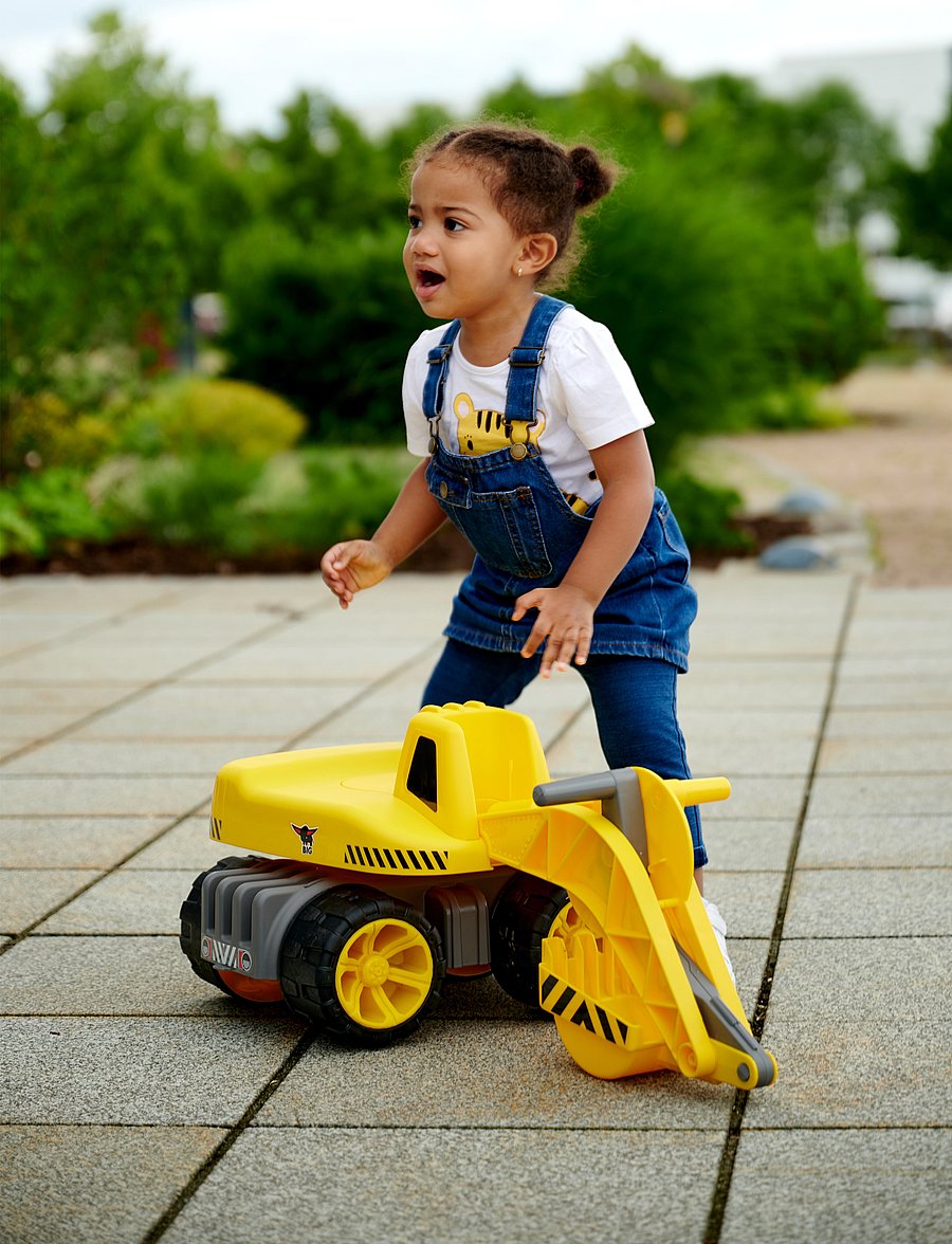 BIG - BIG Power Worker Maxi Digger - pojazdy budowlane - yellow - 0