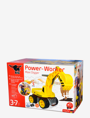 BIG - BIG Power Worker Maxi Digger - rakennusautot - yellow - 5