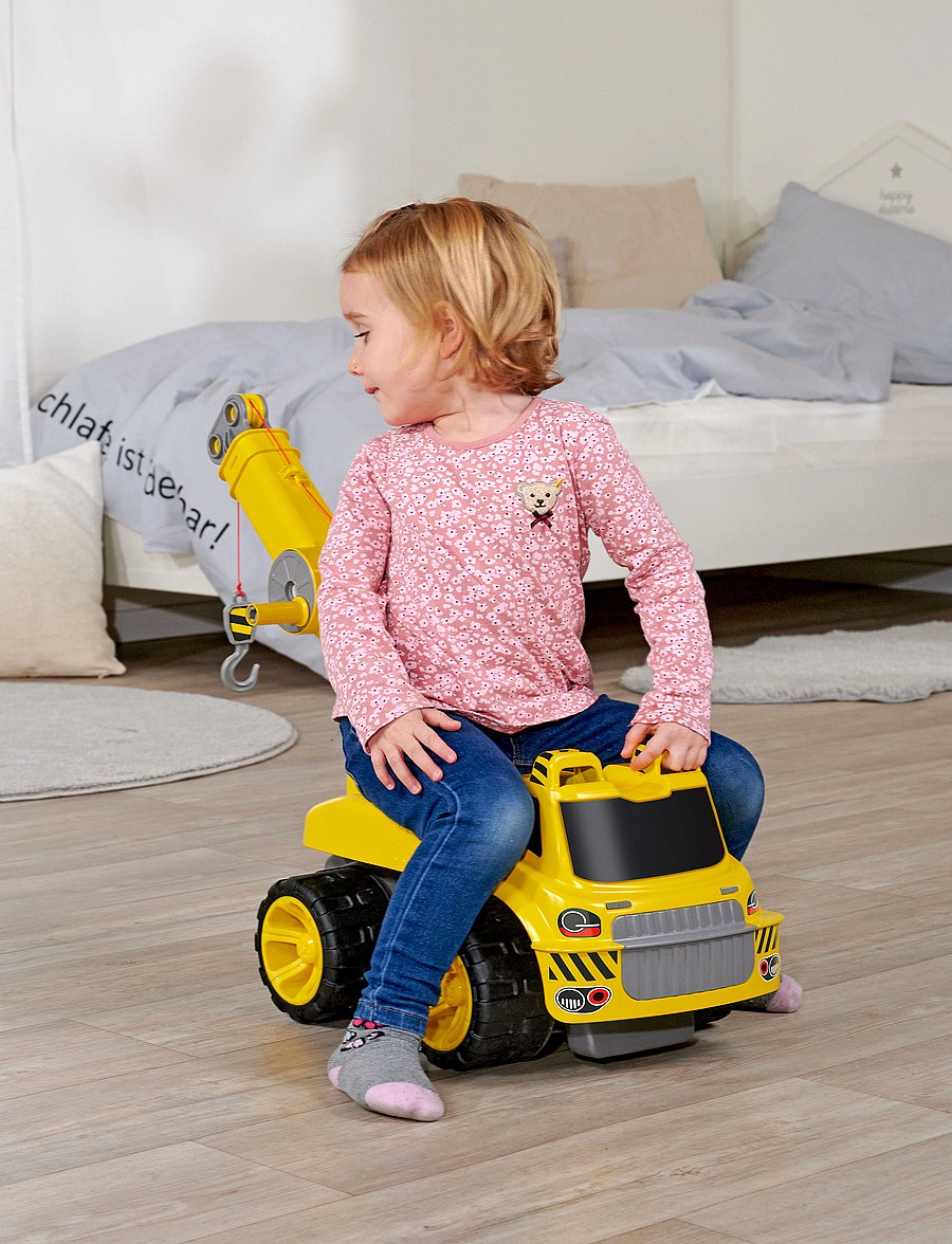 BIG - BIG Power Worker Maxi Crane - aufsitzspielzeug - yellow - 5