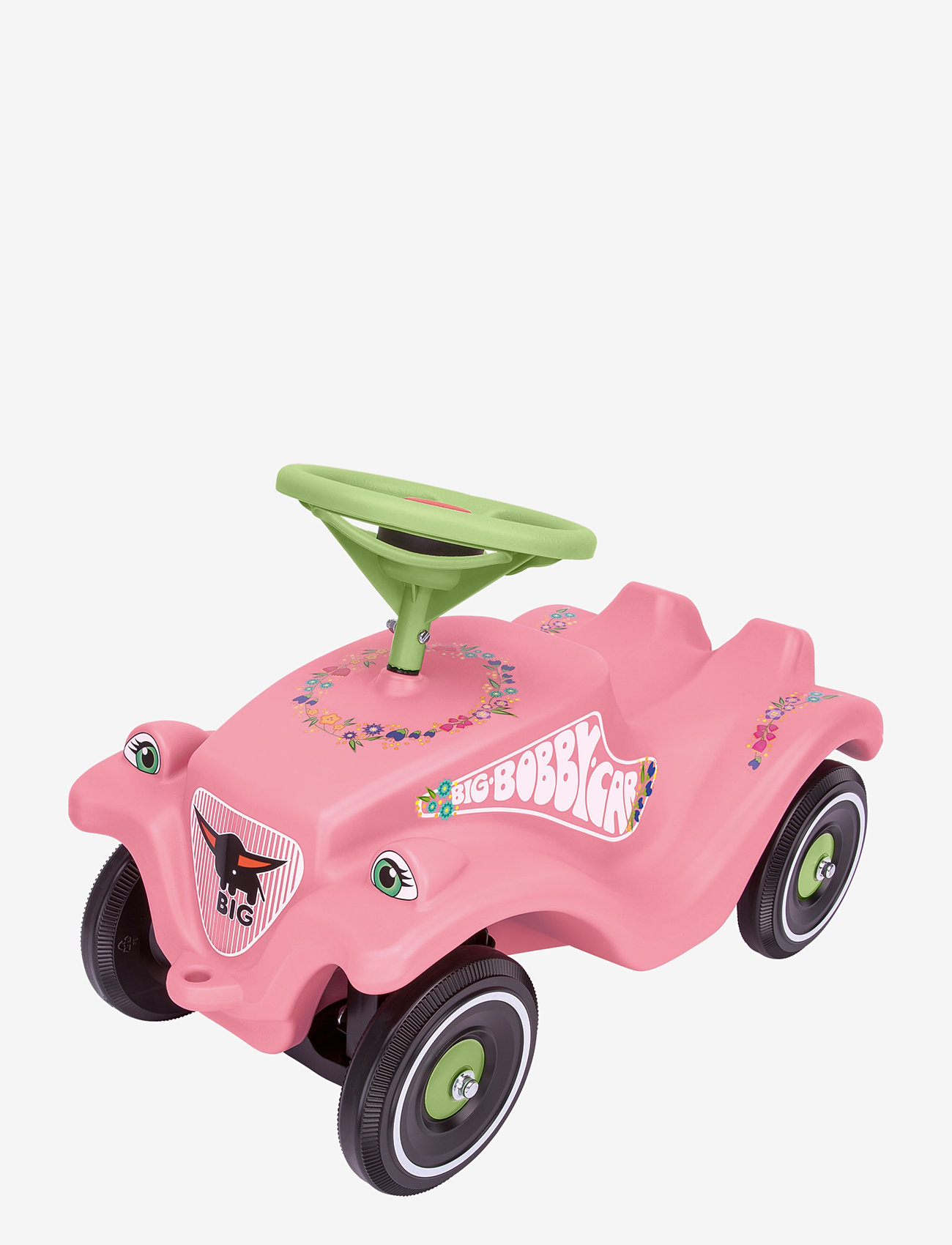 BIG - BIG Bobby Car Classic Flower - gimtadienio dovanos - pink - 0