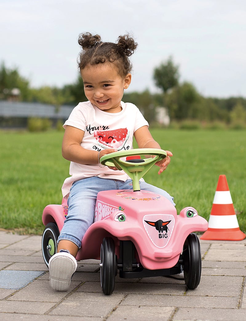 BIG - BIG Bobby Car Classic Flower - aufsitzspielzeug - pink - 3