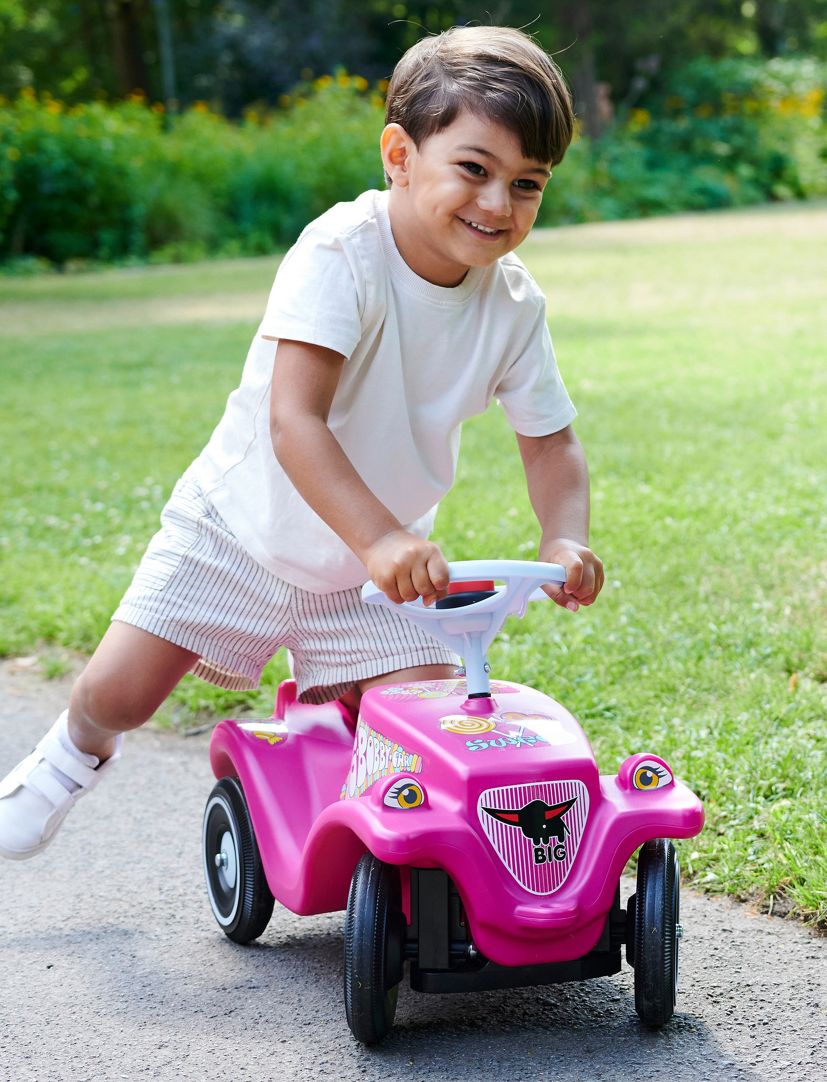 BIG Big Bobby Car Classic Candy, One Size, Pink, Legetøj > Ride On Legetøj, Børn