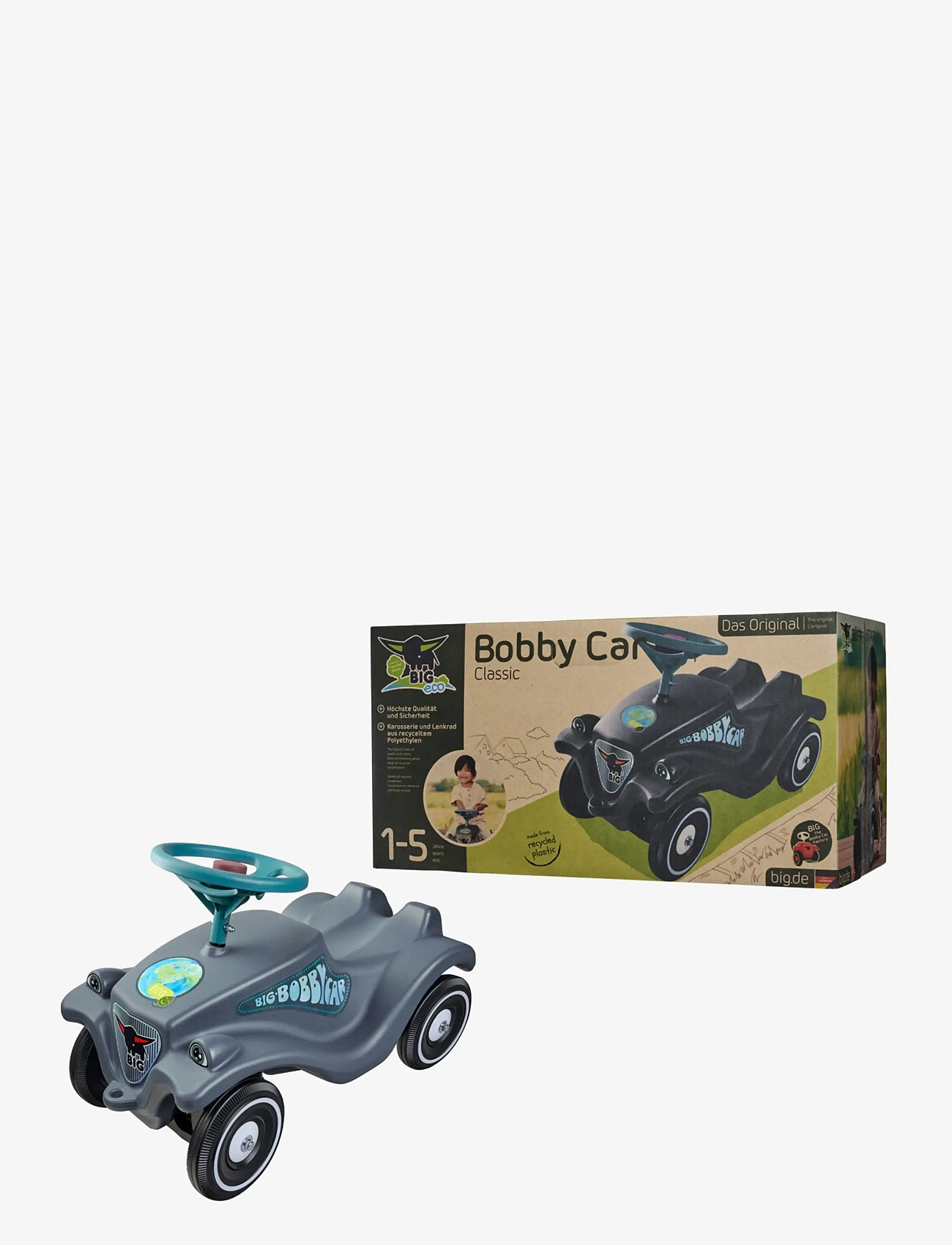 BIG - BIG Bobby Car Classic Eco - gåbiler - multi coloured - 2