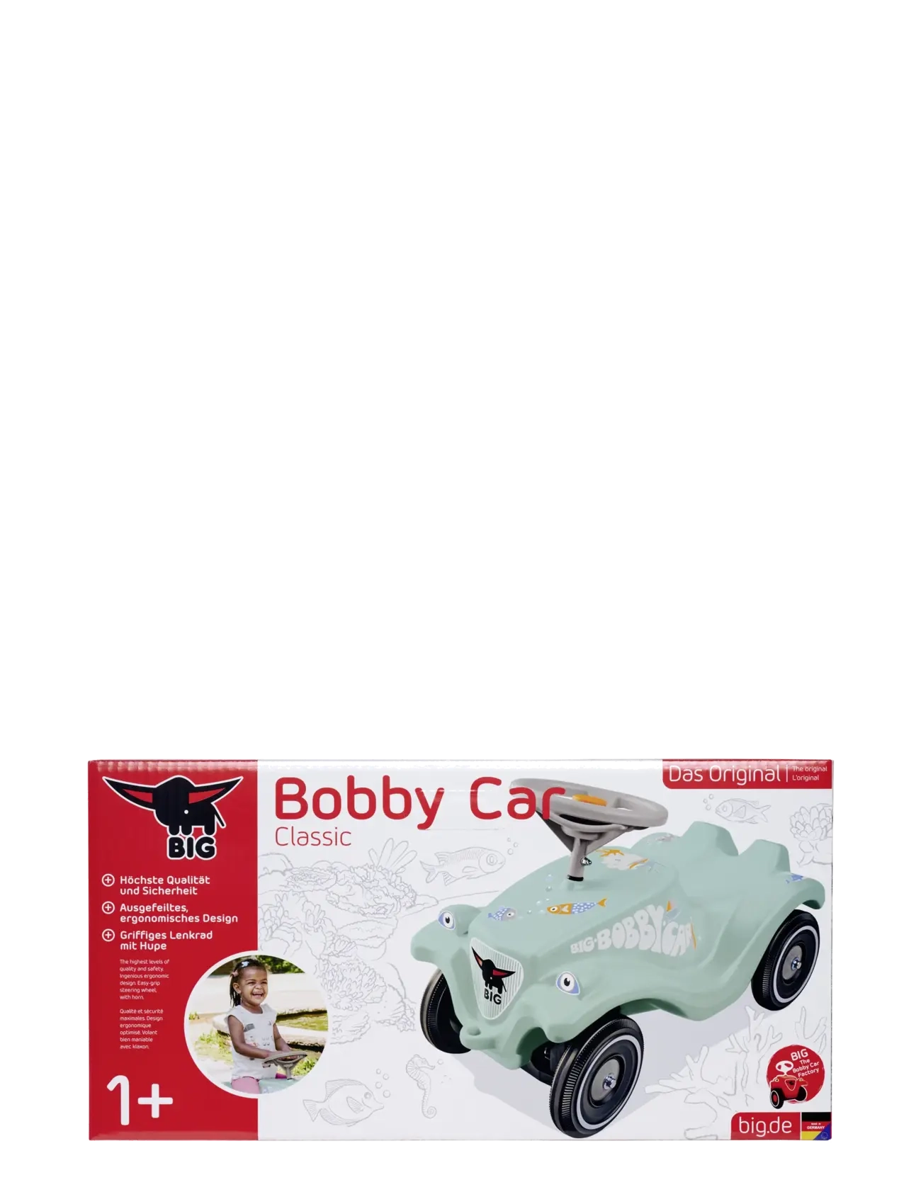 BIG - BIG Bobby Car Classic Green Sea - aufsitzspielzeug - green - 3