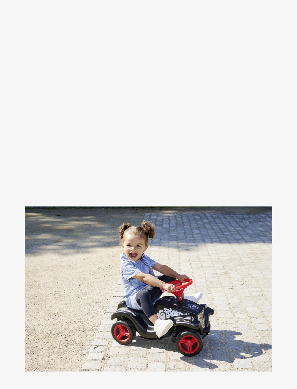 BIG - BIG Bobby Car Classic Little Rocker - aufsitzspielzeug - black - 1