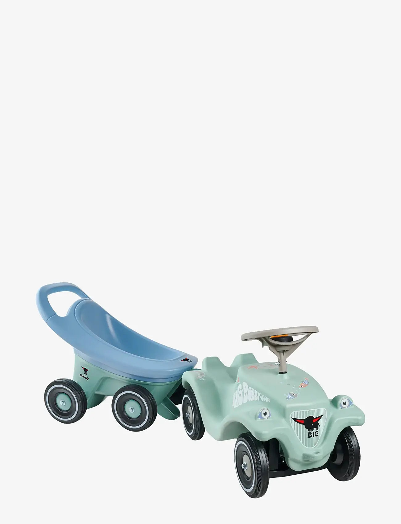 BIG - BIG Buggy 3-in-1, Baby Walker - aufsitzspielzeug - blue - 2