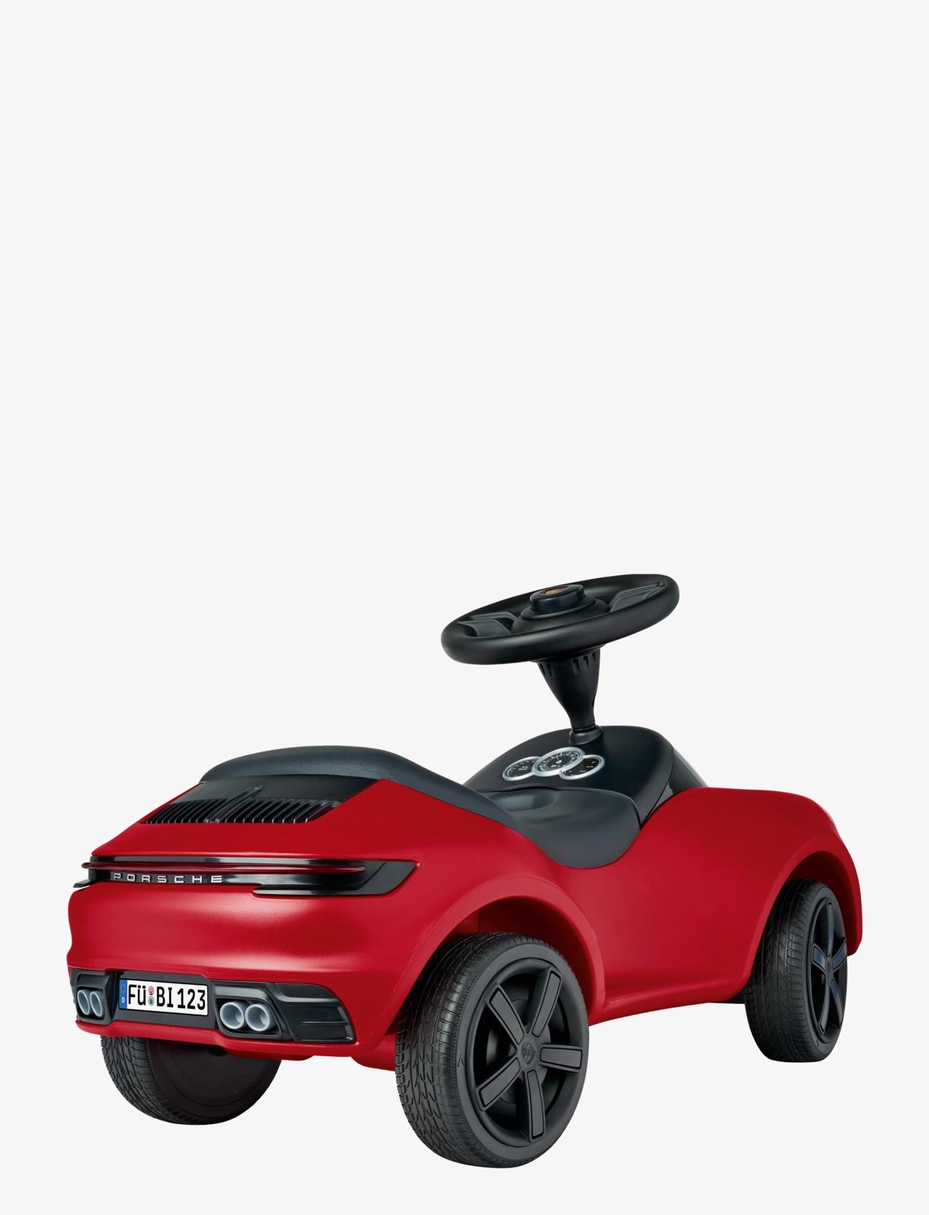 BIG - BIG Bobby Car Baby Porsche 911 - gåbiler - red - 3