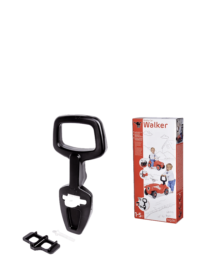 BIG - BIG Bobby Car 2-i -1 Handtag - aufsitzspielzeug - black - 2