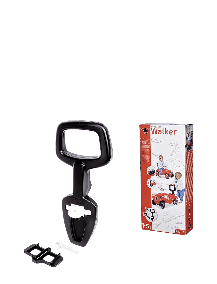 BIG - BIG Bobby Car 2-i -1 Handtag - aufsitzspielzeug - black - 2
