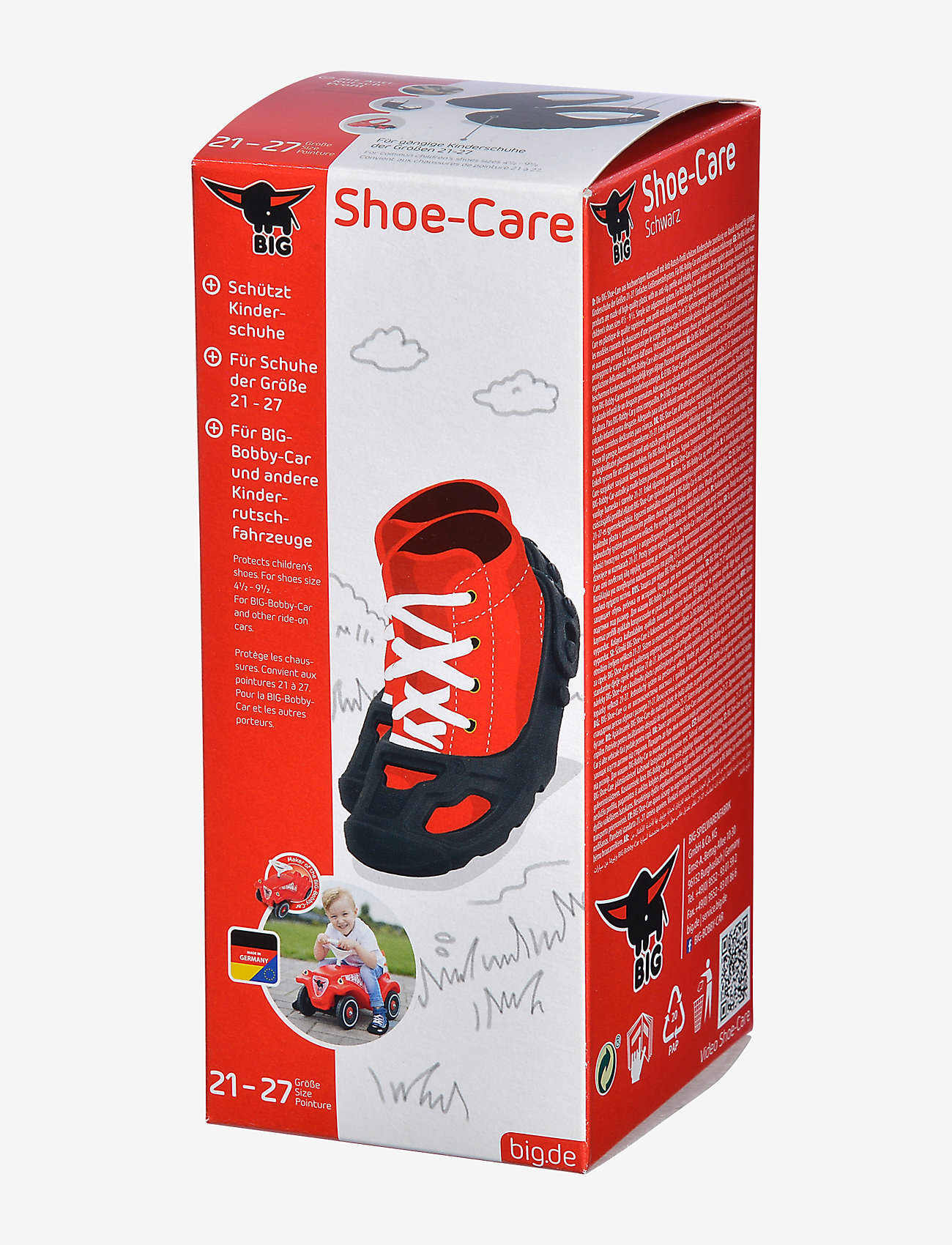 BIG - BIG Shoe Care, Black - aufsitzspielzeug - black - 3