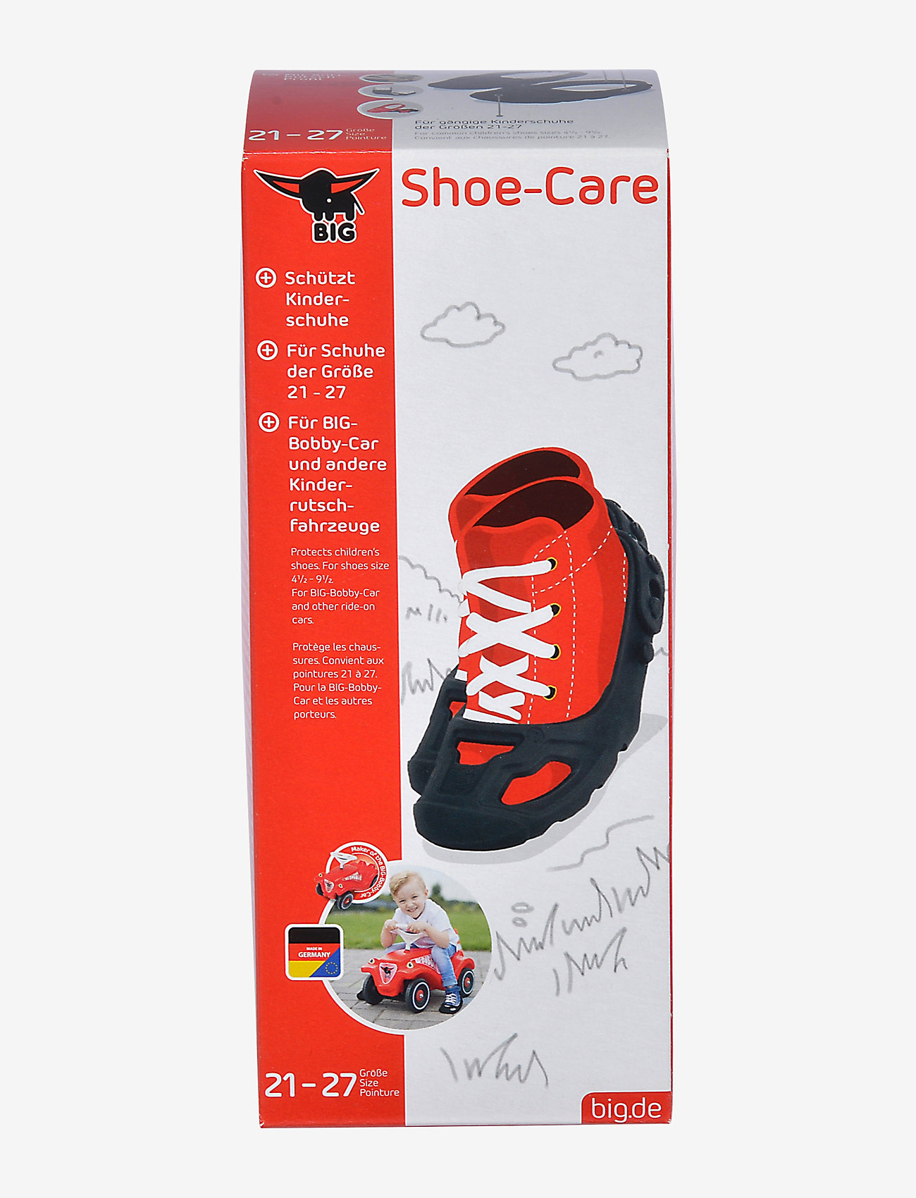 BIG - BIG Shoe Care, Black - aufsitzspielzeug - black - 4