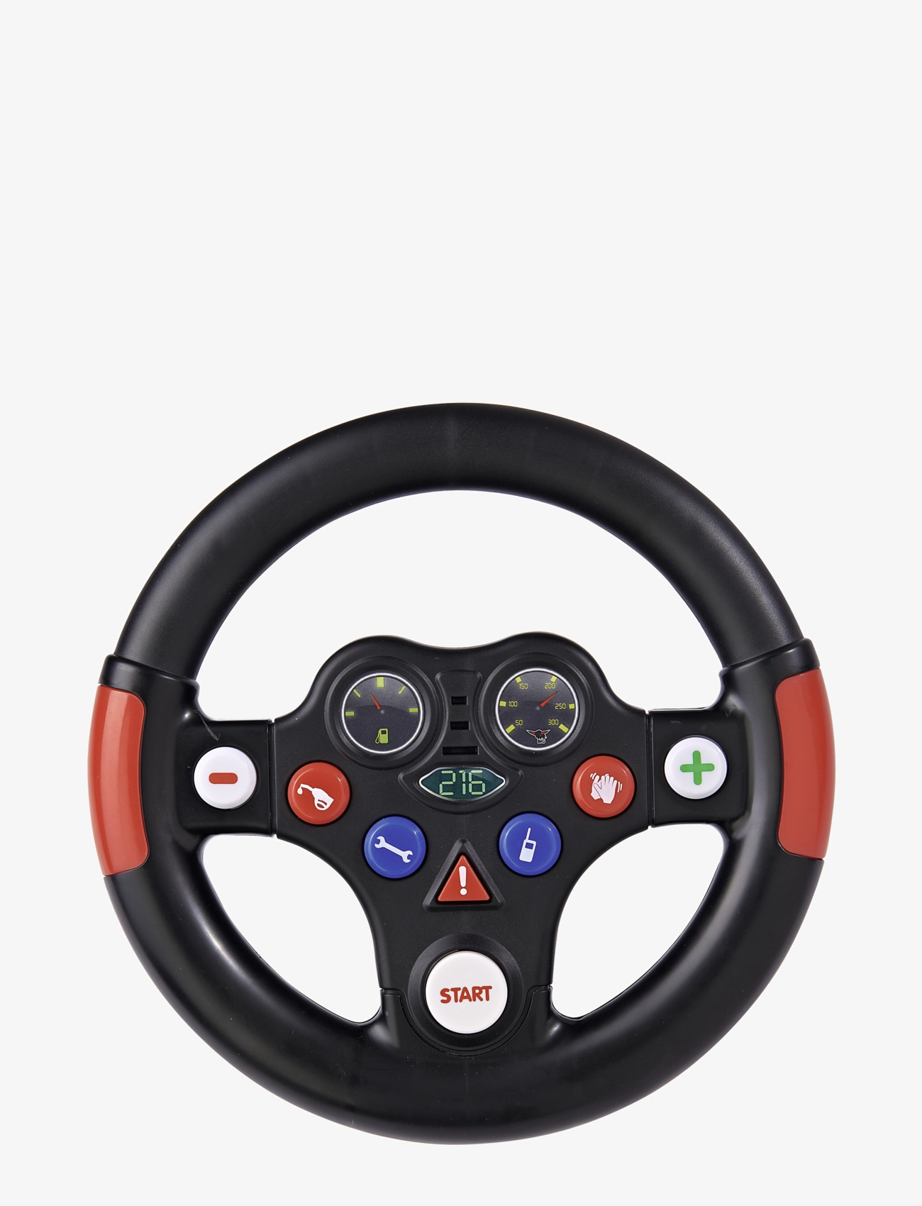 BIG - BIG Bobby Car Racing Steering Wheel with Sound - aufsitzspielzeug - black - 5