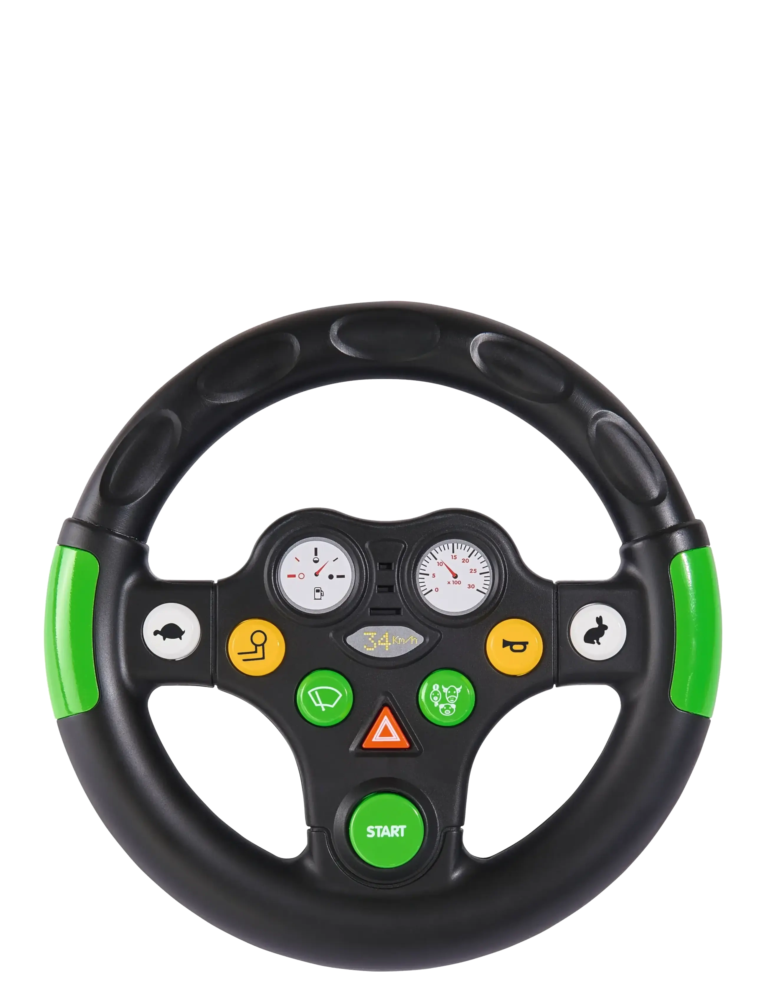 BIG BIG Bobby Car Tractor Sound Wheel - Legekøretøjer - MULTI COLOURED / black