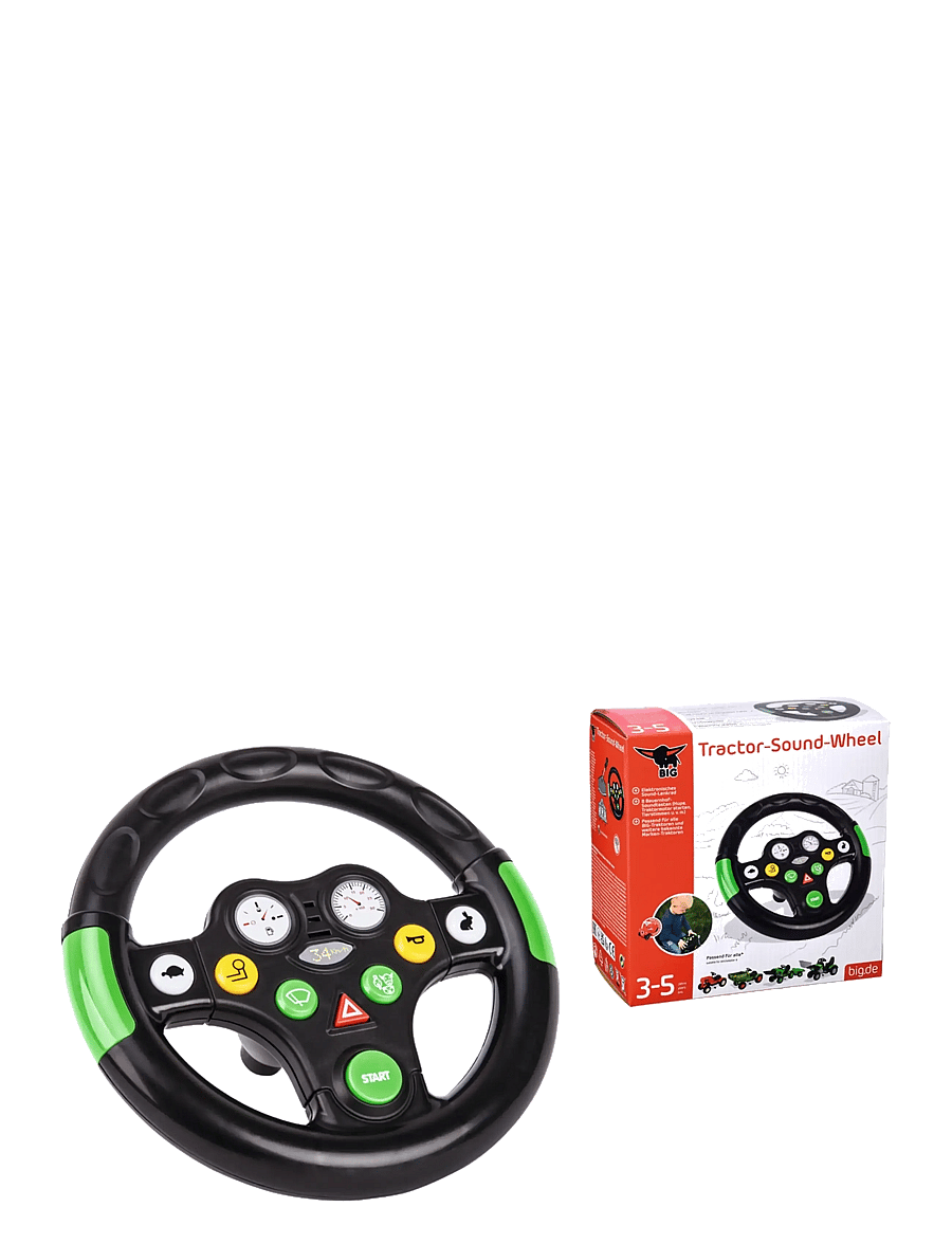 BIG - BIG Bobby Car Tractor Sound Wheel - traktorid - multi coloured - 1