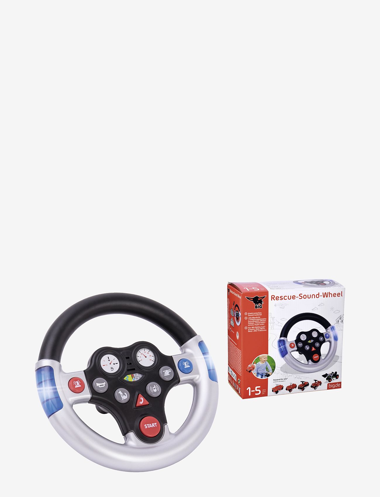 BIG - BIG Bobby Car Ratt med Räddningstjänst Ljud - interaktiva leksaker - multi coloured - 2