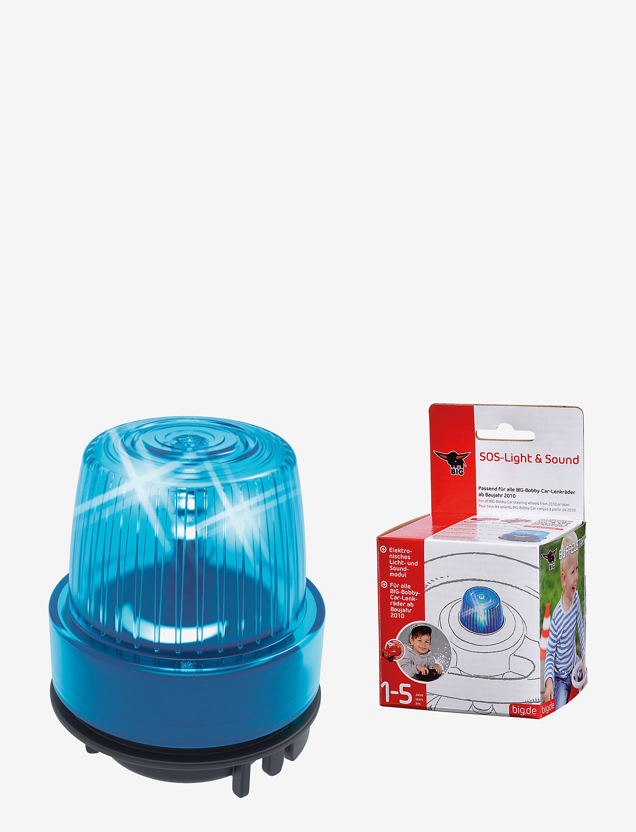 BIG - BIG Bobby Car SOS-Light & Sound Module - julegaver under 300kr - black - 1