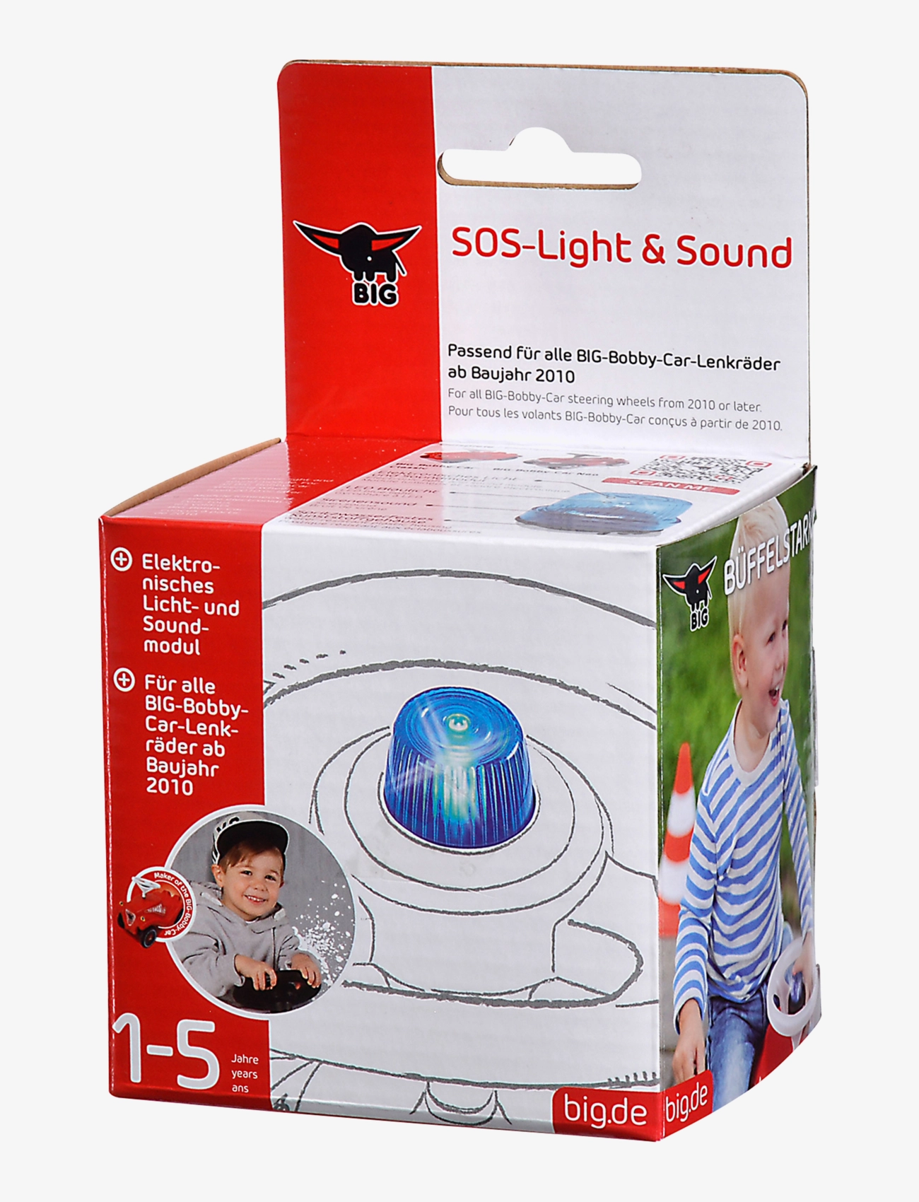 BIG - BIG Bobby Car SOS-Light & Sound Module - pealeistutavad mänguasjad - black - 3