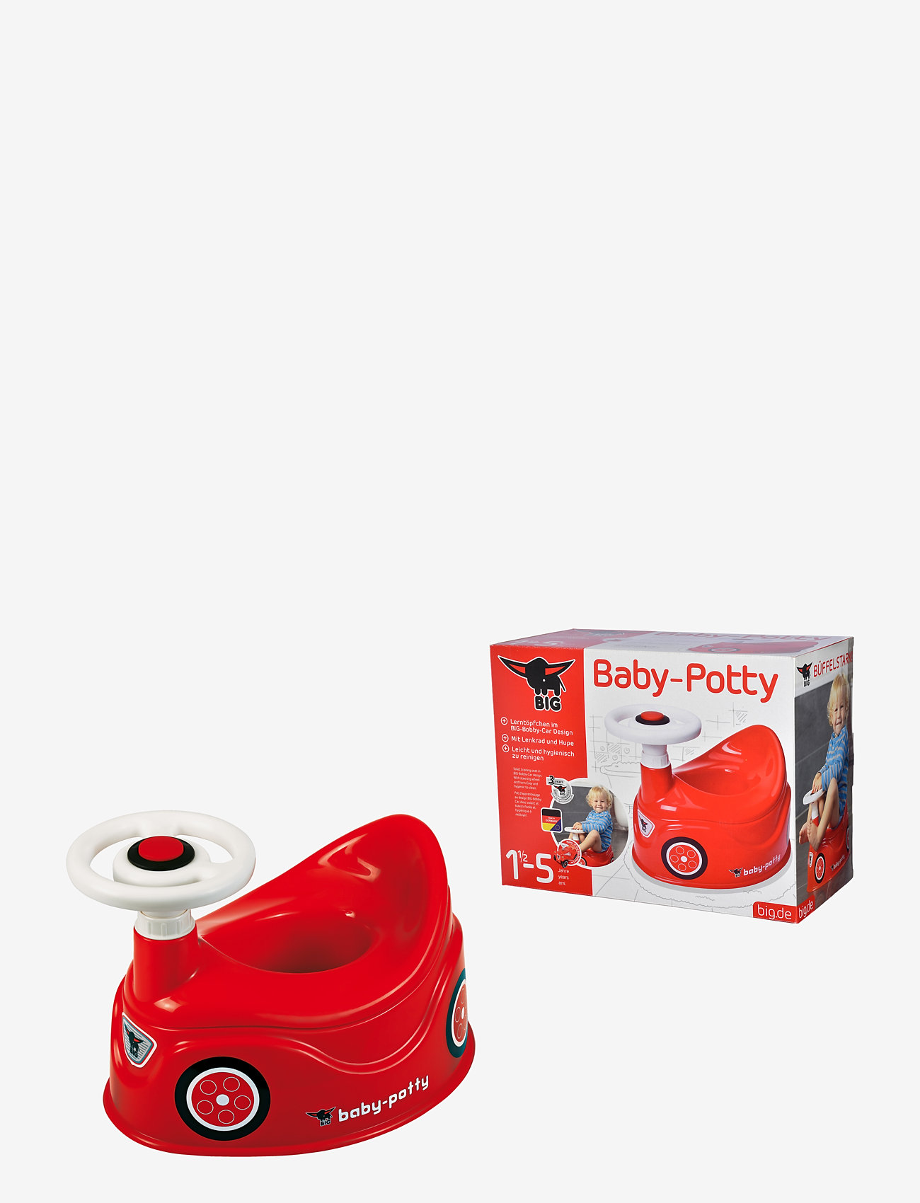 BIG - BIG Baby Potty - pottor - red - 2