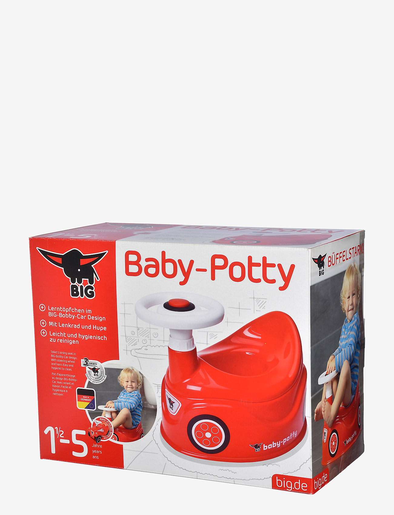 BIG - BIG Baby Potty - pottor - red - 3