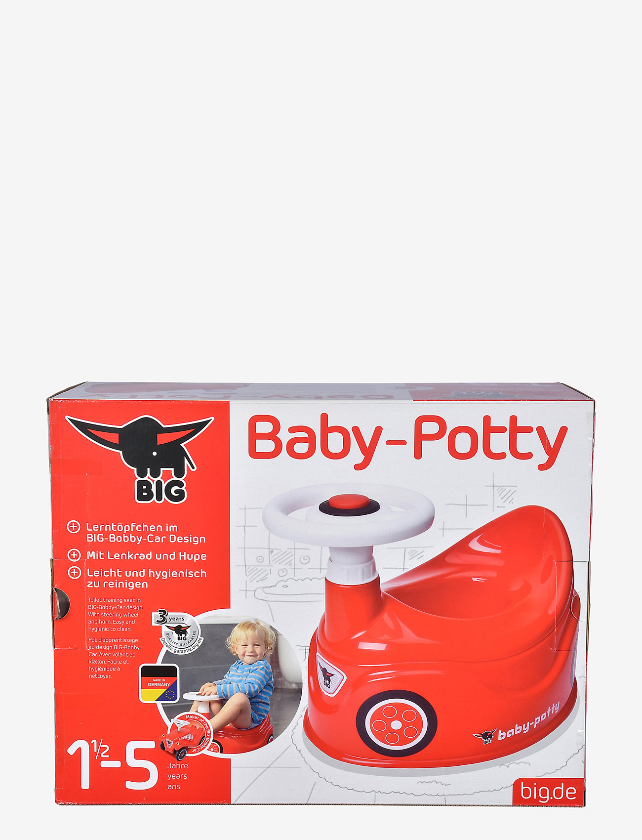 BIG - BIG Baby Potty - pottor - red - 4