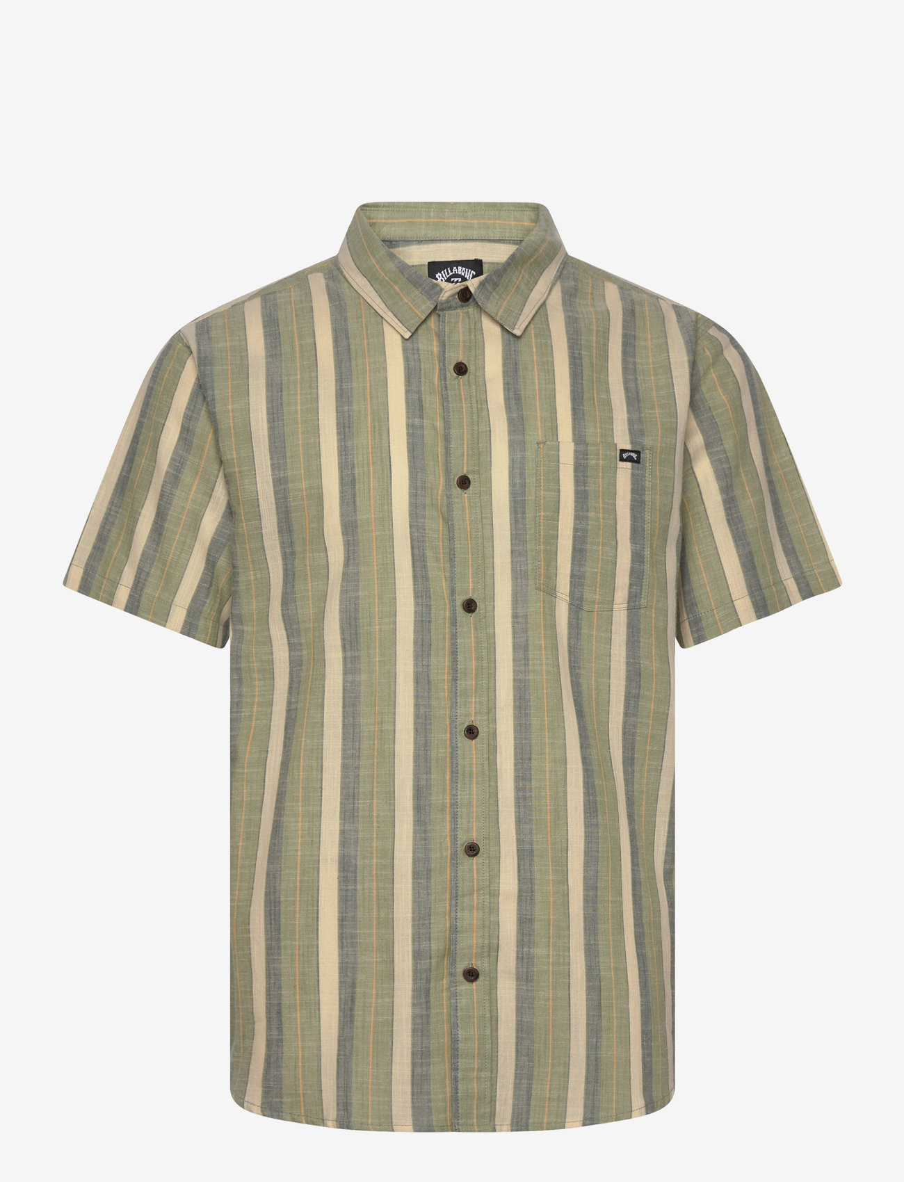 Billabong - ALL DAY STRIPE SS - oberteile & t-shirts - moss - 1