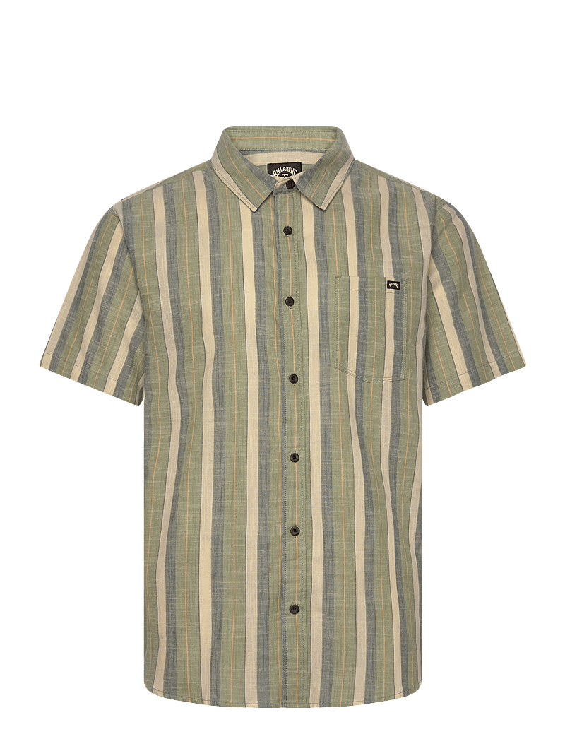 Billabong - ALL DAY STRIPE SS - oberteile & t-shirts - moss - 1