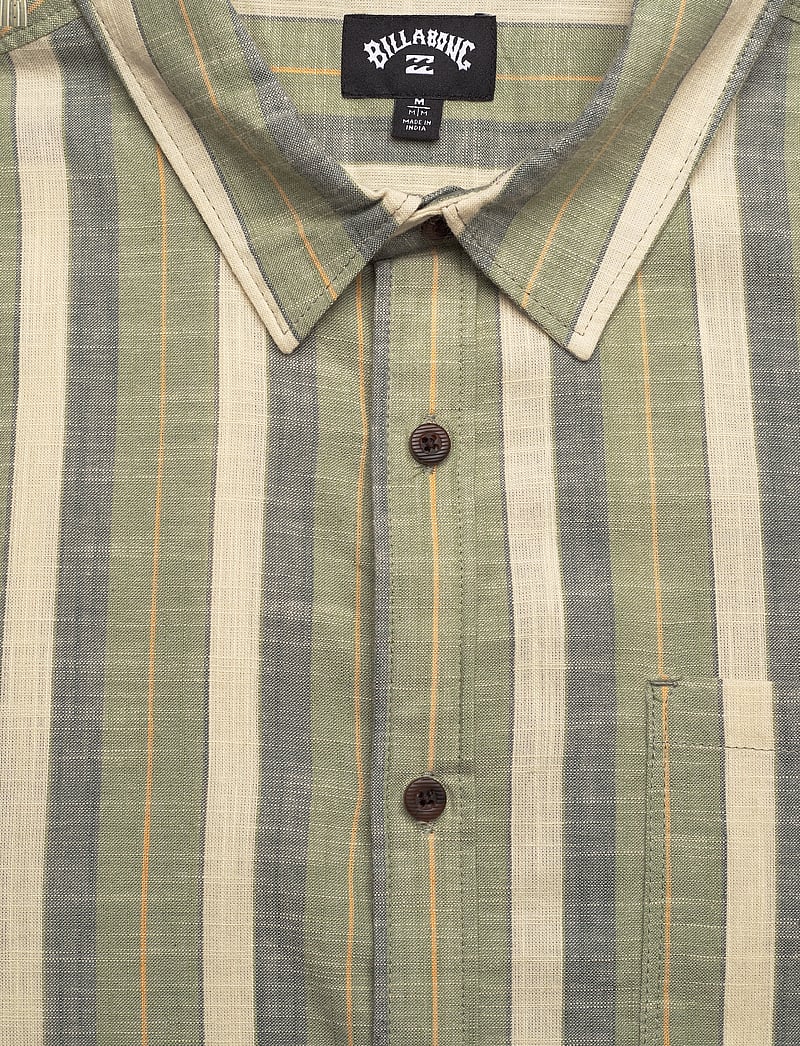 Billabong - ALL DAY STRIPE SS - oberteile & t-shirts - moss - 5