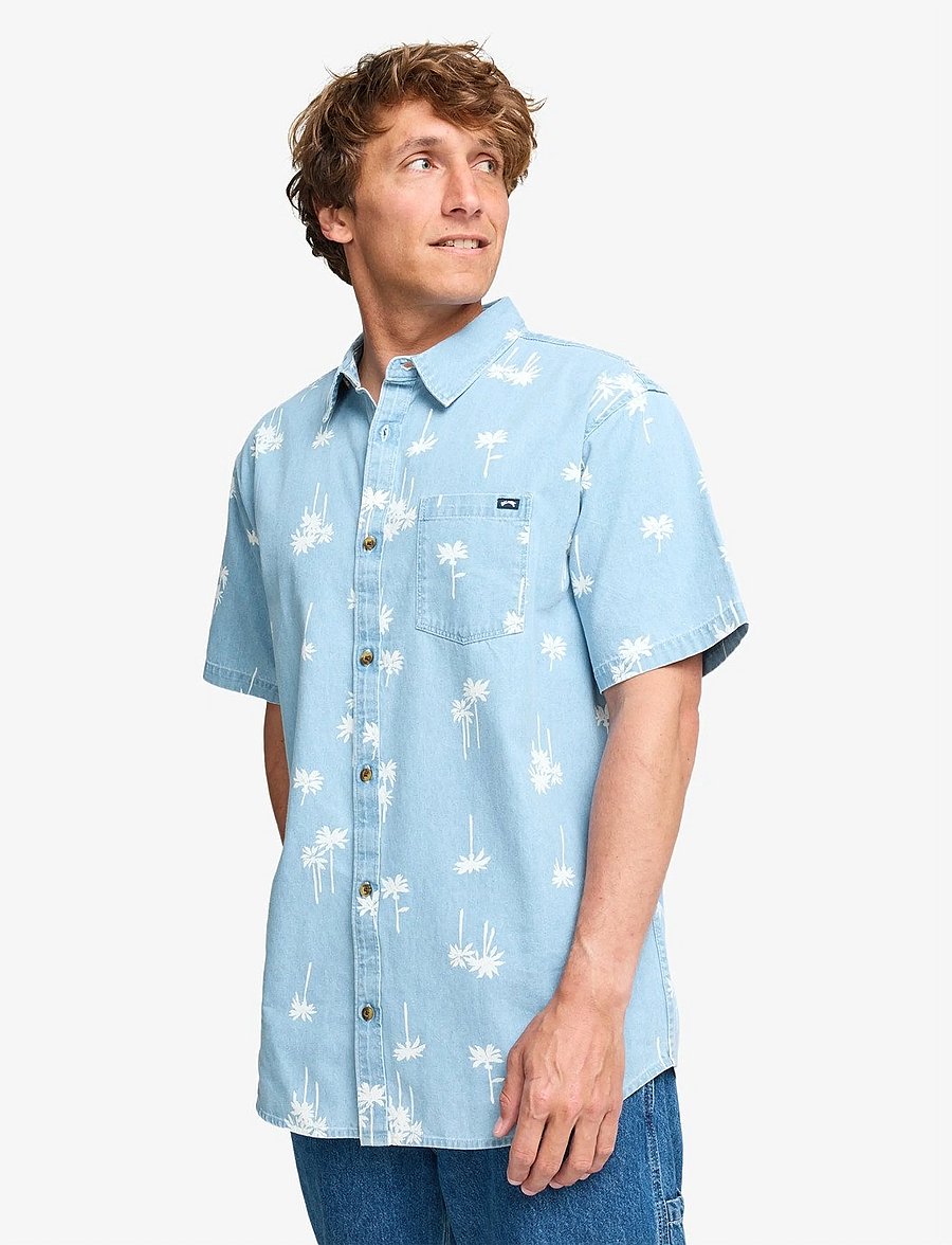 Billabong - SUNDAYS MINI SS - oberteile & t-shirts - corydalis blue - 4
