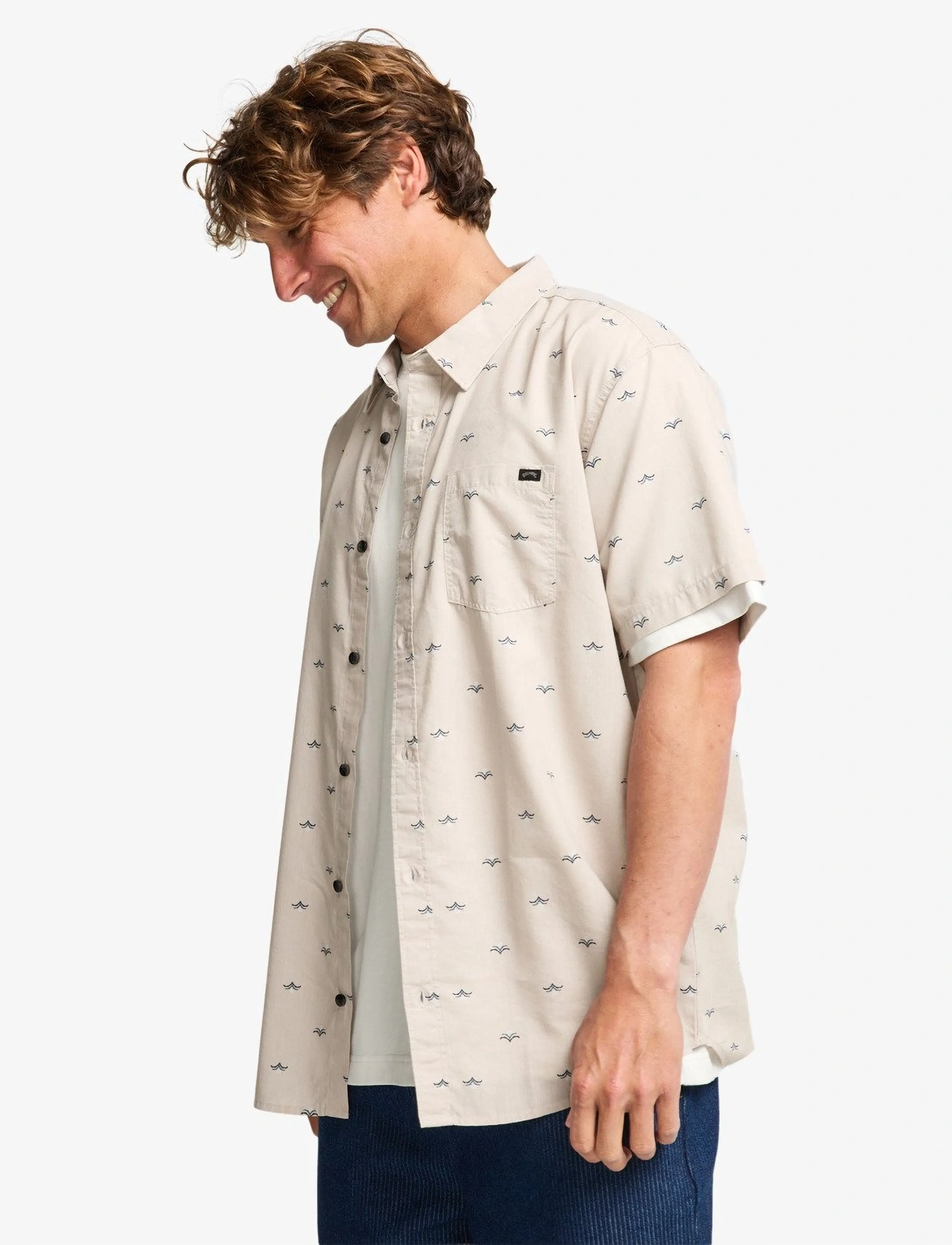 Billabong - SUNDAYS MINI SS - toppe & t-shirts - stone - 4