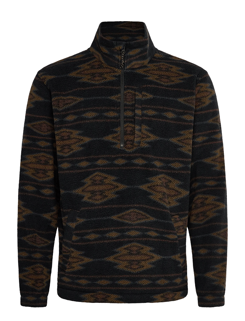 Billabong - BOUNDARY MOCK - fleece & midlayer - black 1 - 1