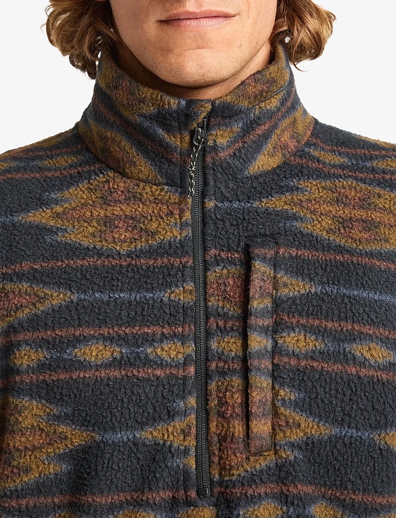 Billabong - BOUNDARY MOCK - fleece & midlayer - black 1 - 5