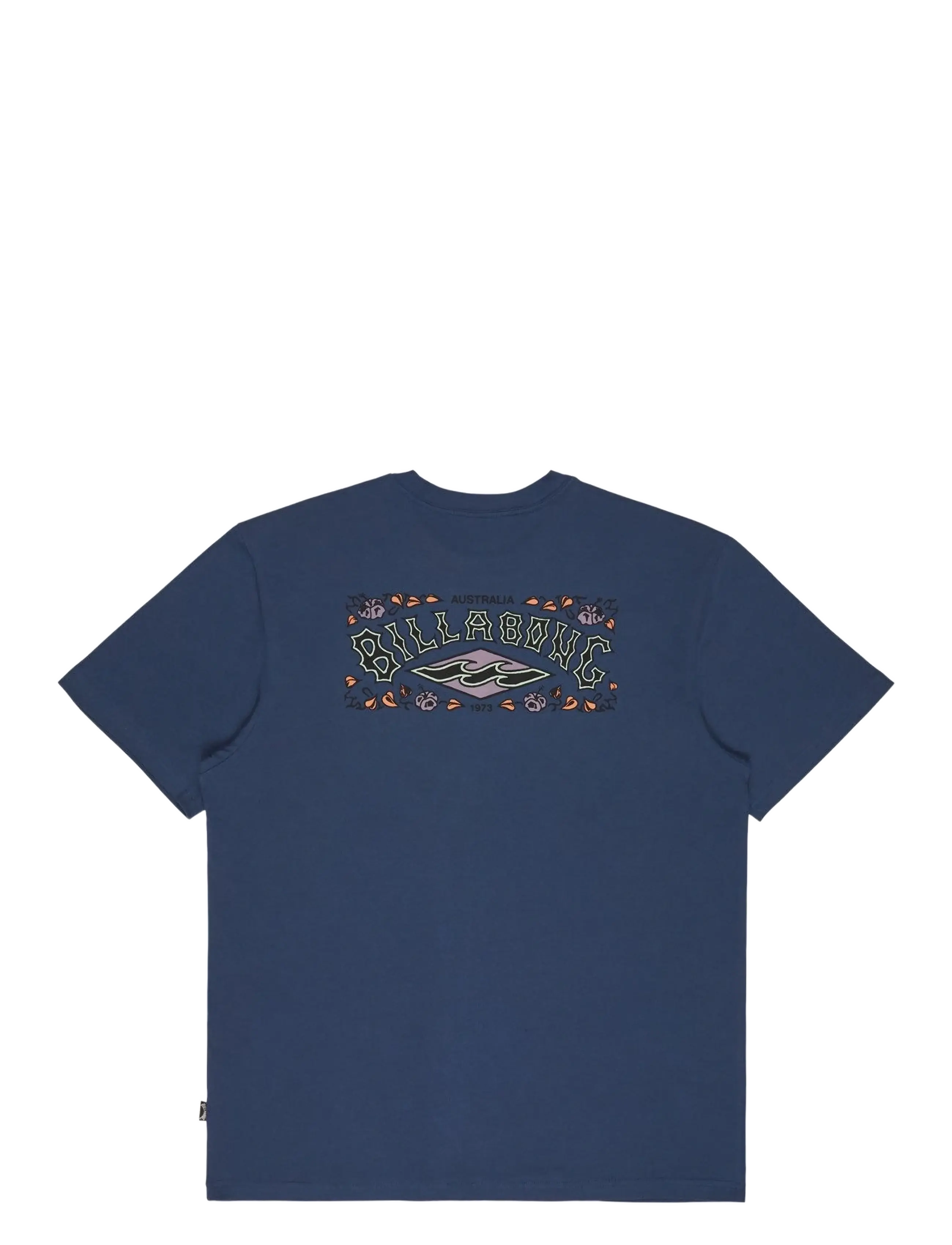 Billabong - HERITAGE ARCH PREMIUM SS - topi un t-krekli - dark denim - 2