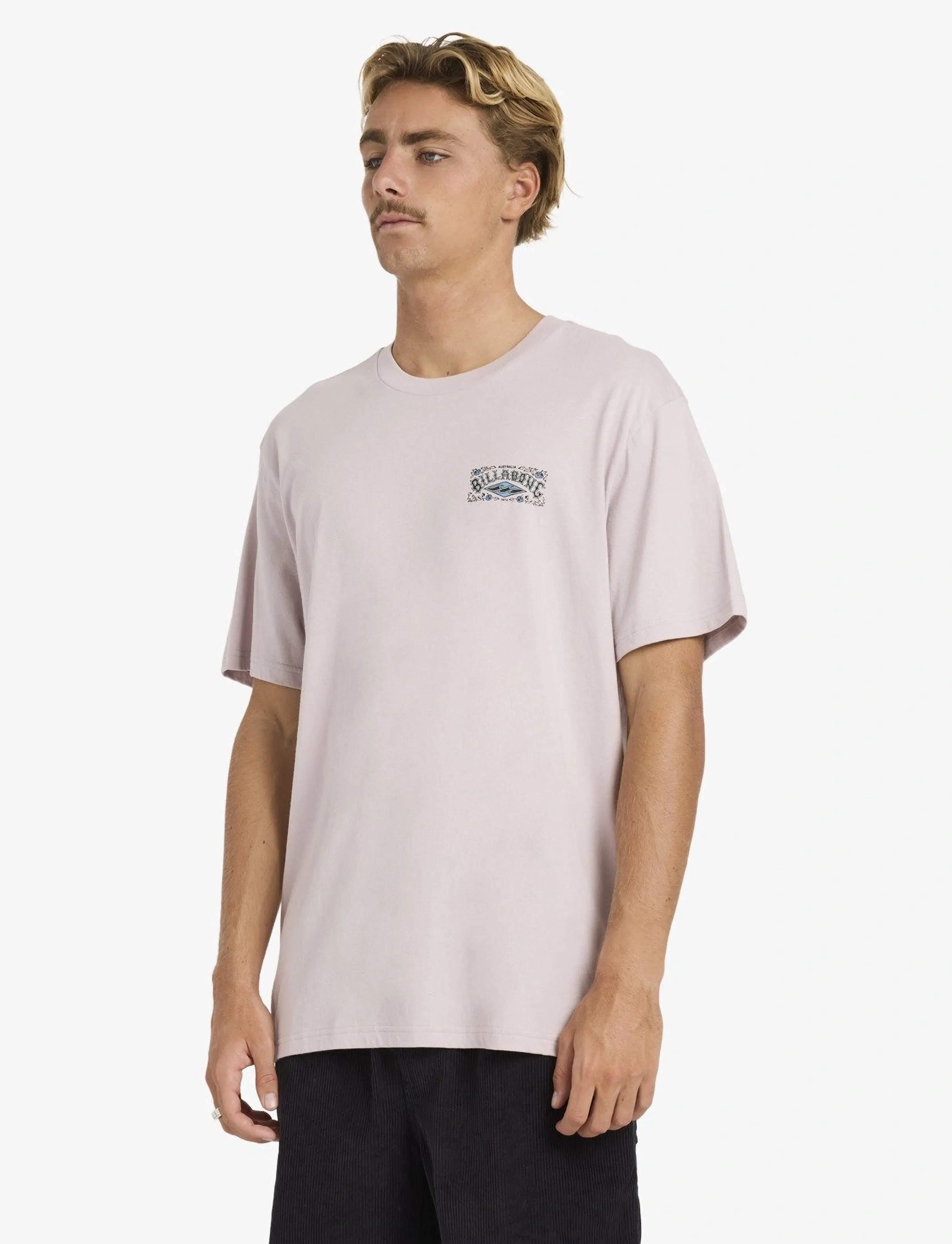 Billabong - HERITAGE ARCH PREMIUM SS - t-shirts - dusty purple - 4