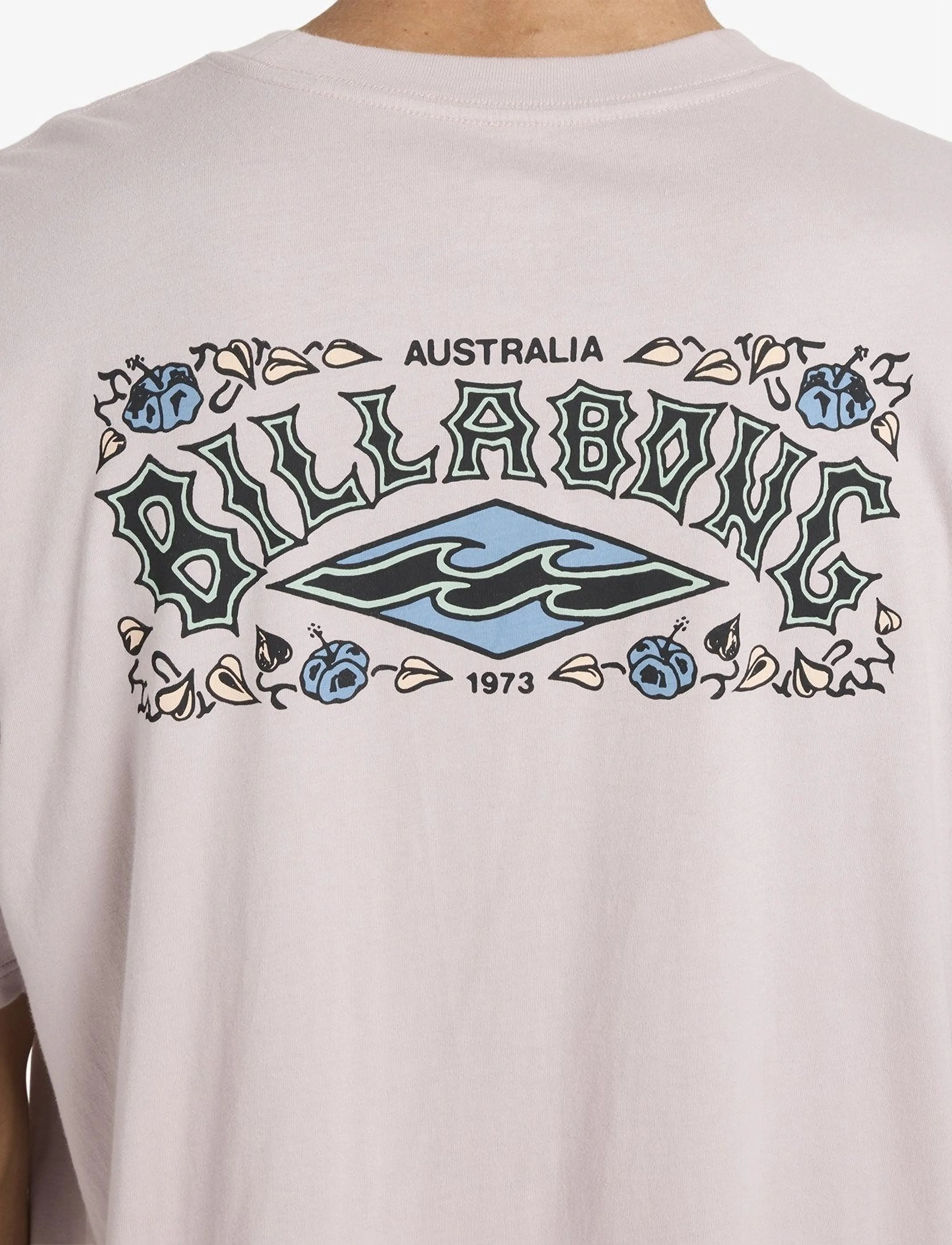 Billabong - HERITAGE ARCH PREMIUM SS - t-shirts - dusty purple - 5