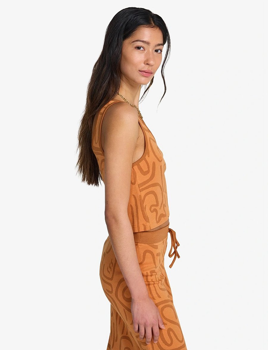 Billabong - EMBERS KNIT TNK - crop-tops - tangerine - 5