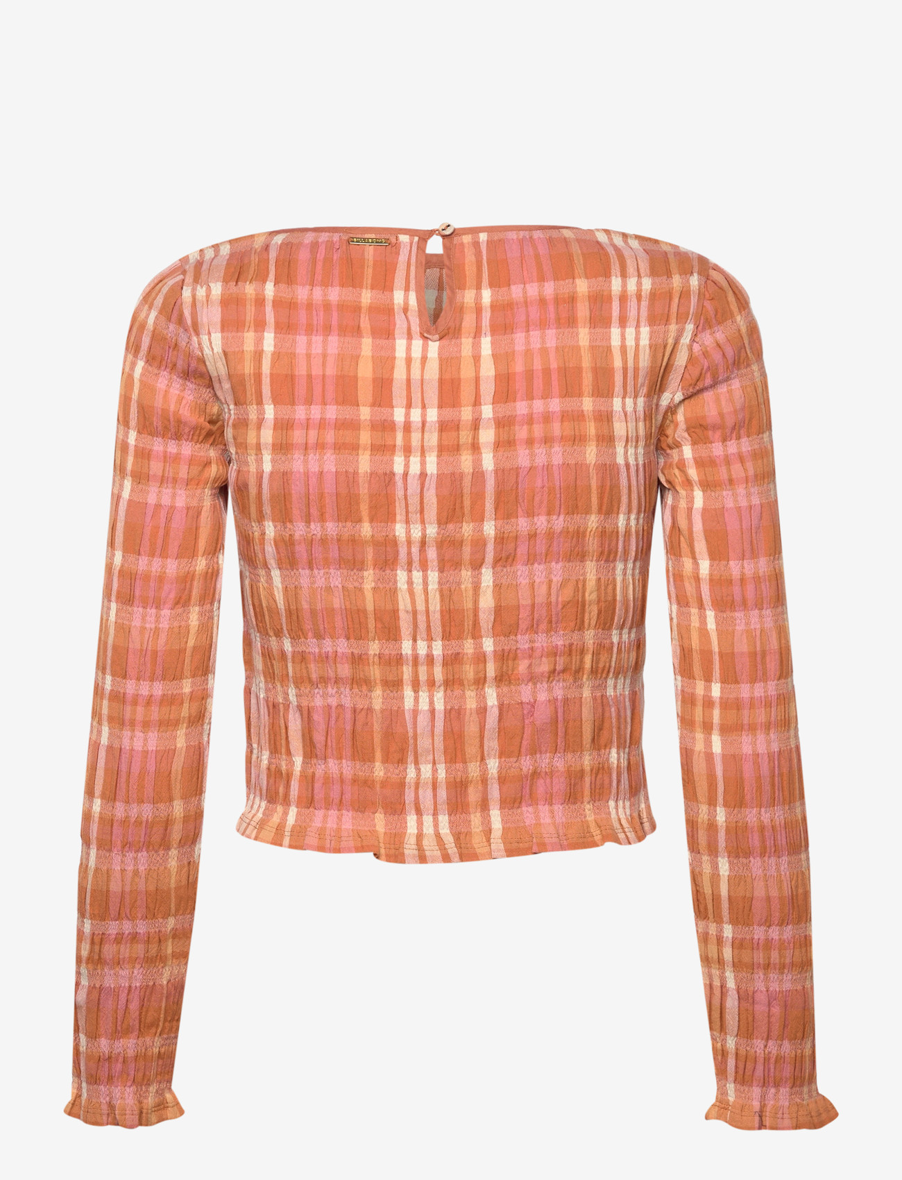 Billabong - CHECK ME OUT LS - któtkie bluzki - sunburnt - 2